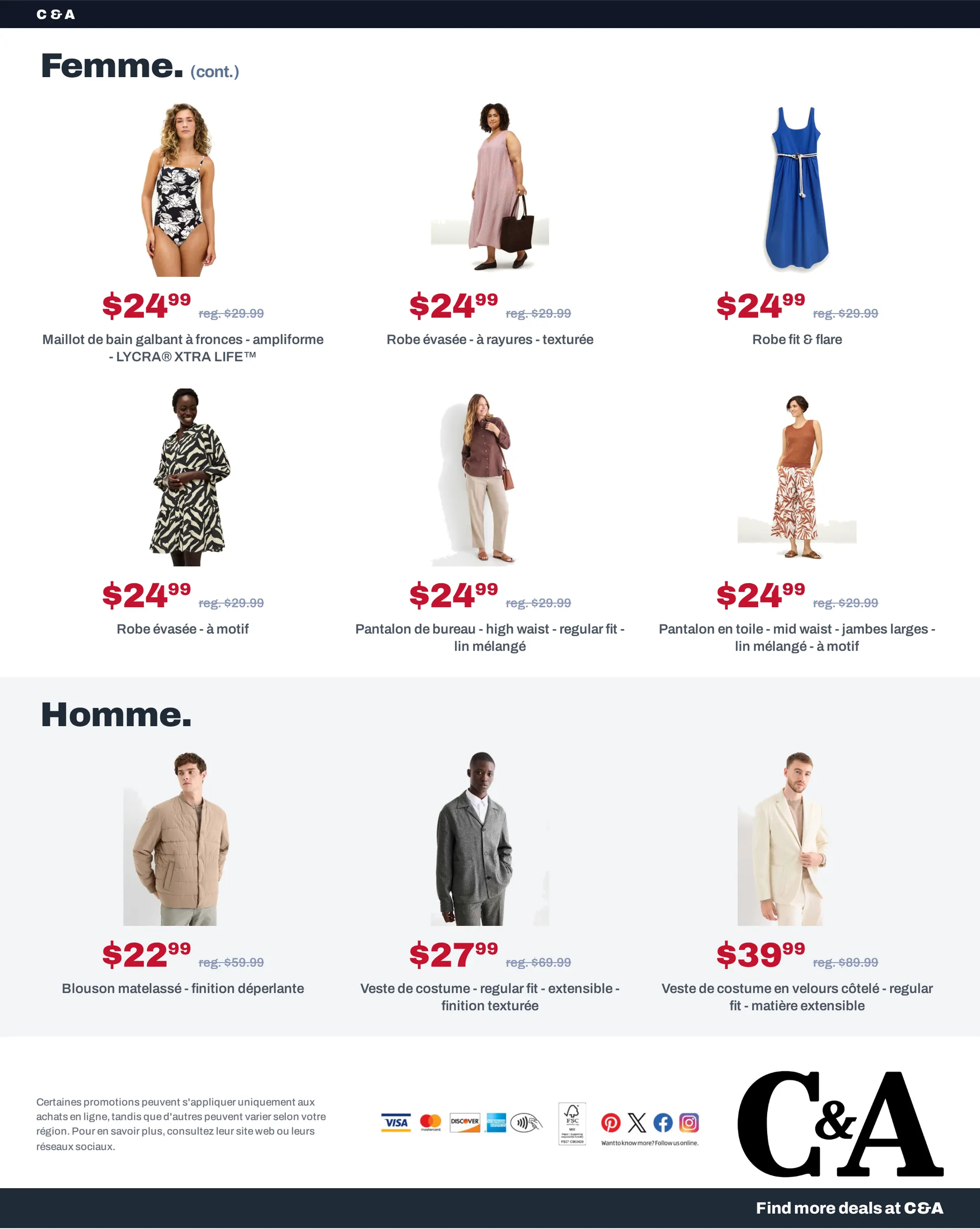 C&A — 2026-08-27 du 27 août au 10 septembre 2026 - Catalogue page 6