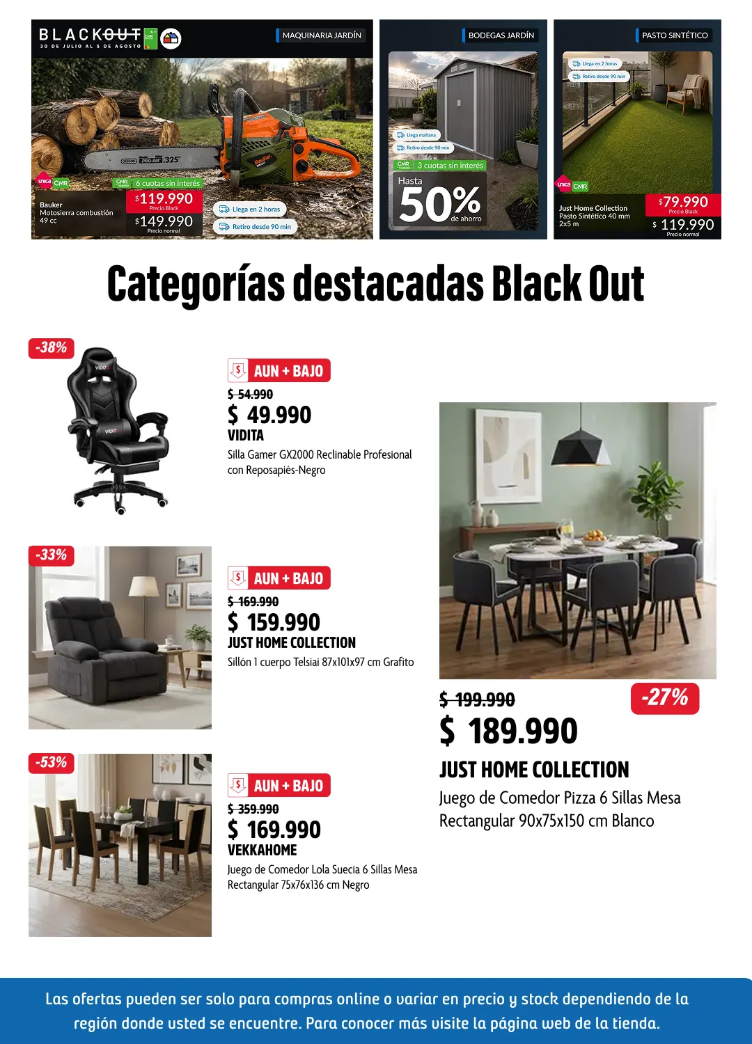 Catálogo de Ofertas Black Out 3 de agosto al 18 de agosto 2026 - Página 6