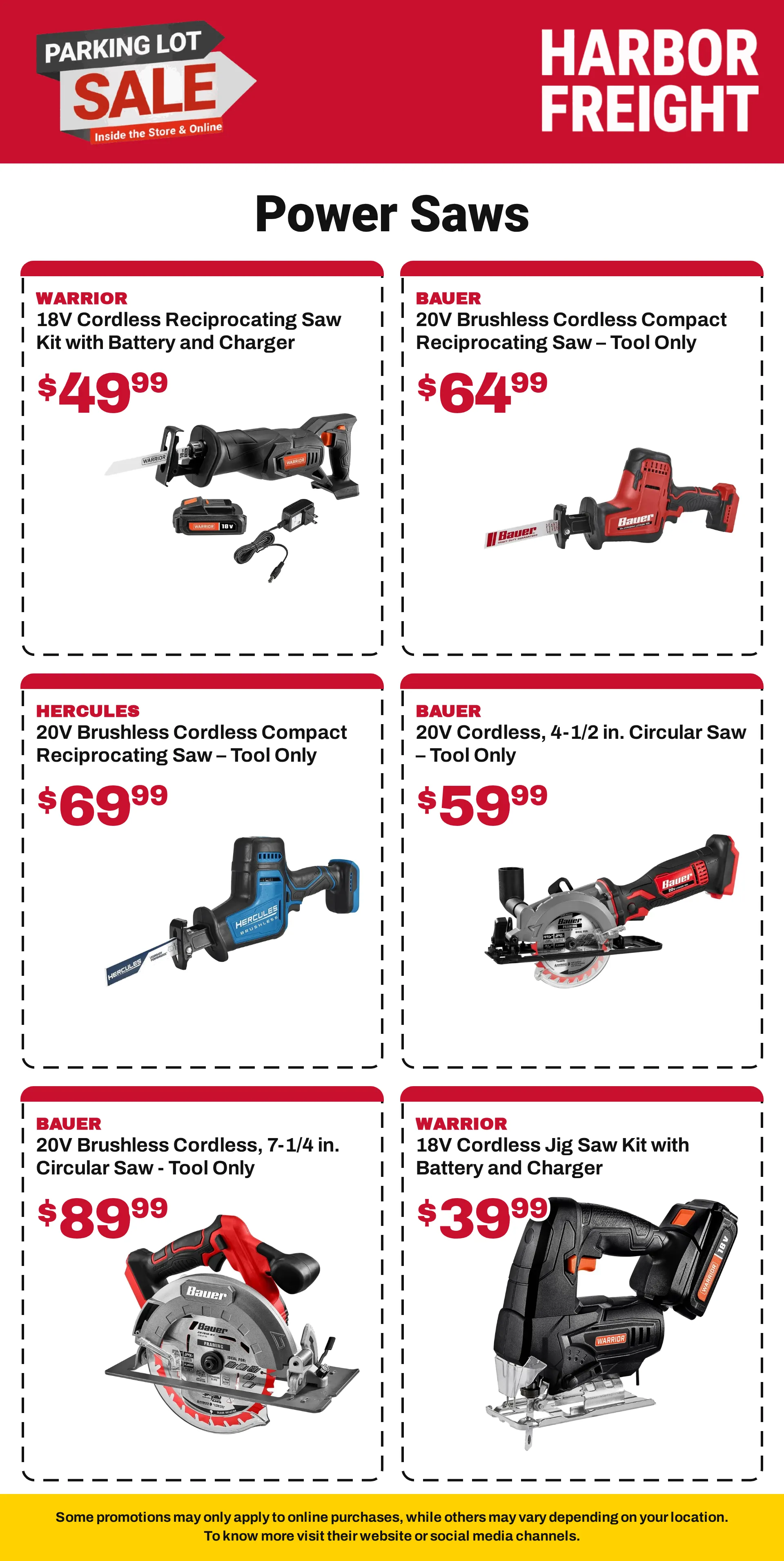 Weekly ad Harbor Freight — Tools 2 — 2026-09-21 from September 21 to October 10 2026 - Page 6