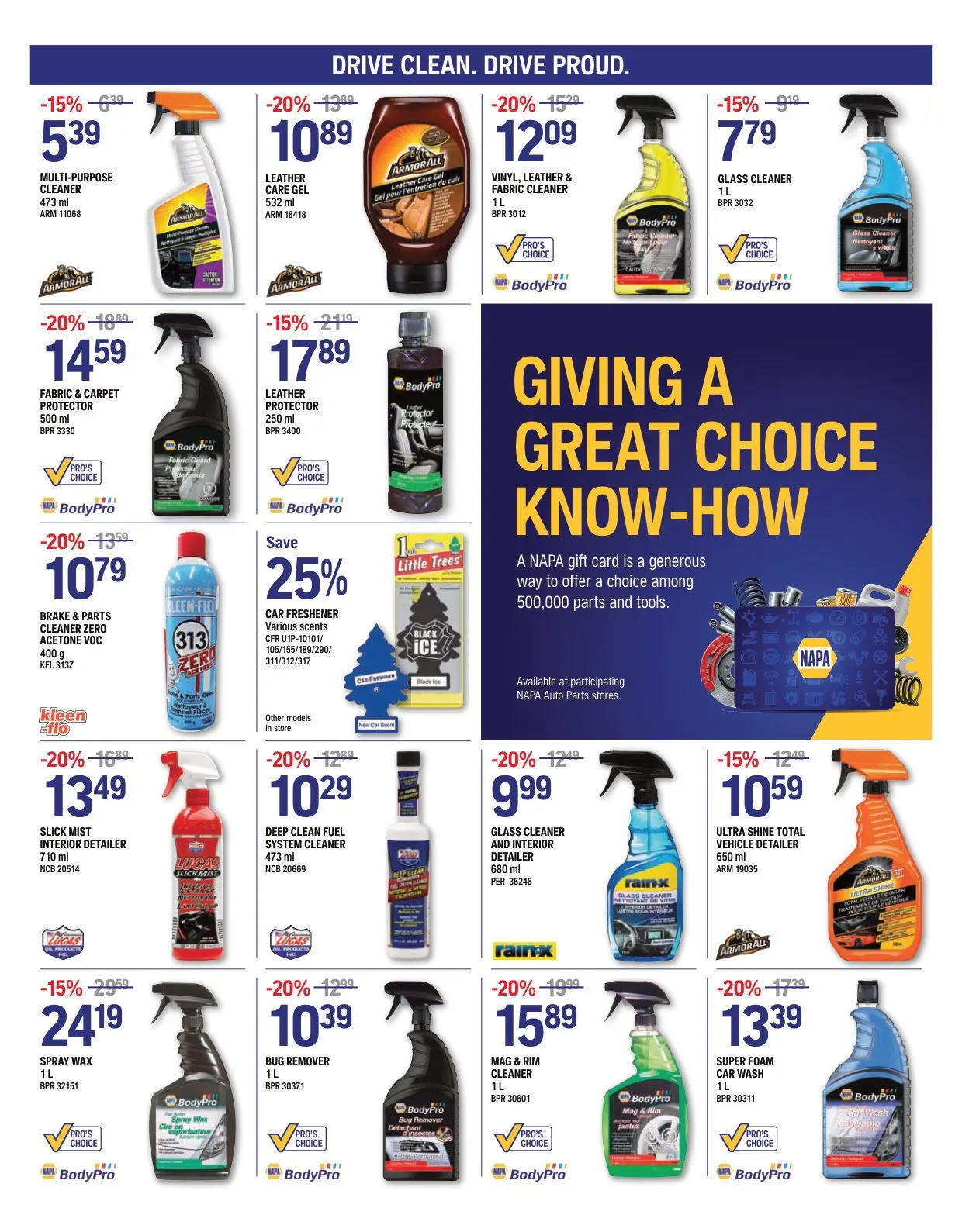 NAPA Auto Parts — 2026-08-03 from August 3 to August 31 2026 - flyer page 6