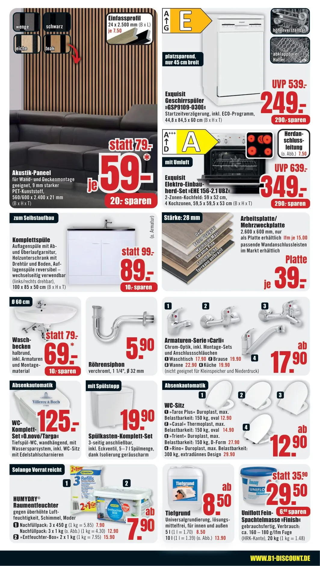 B1 Discount Baumarkt — 2026-07-27 von 25. Juli bis 31. Juli 2026 - Prospekt seite 6