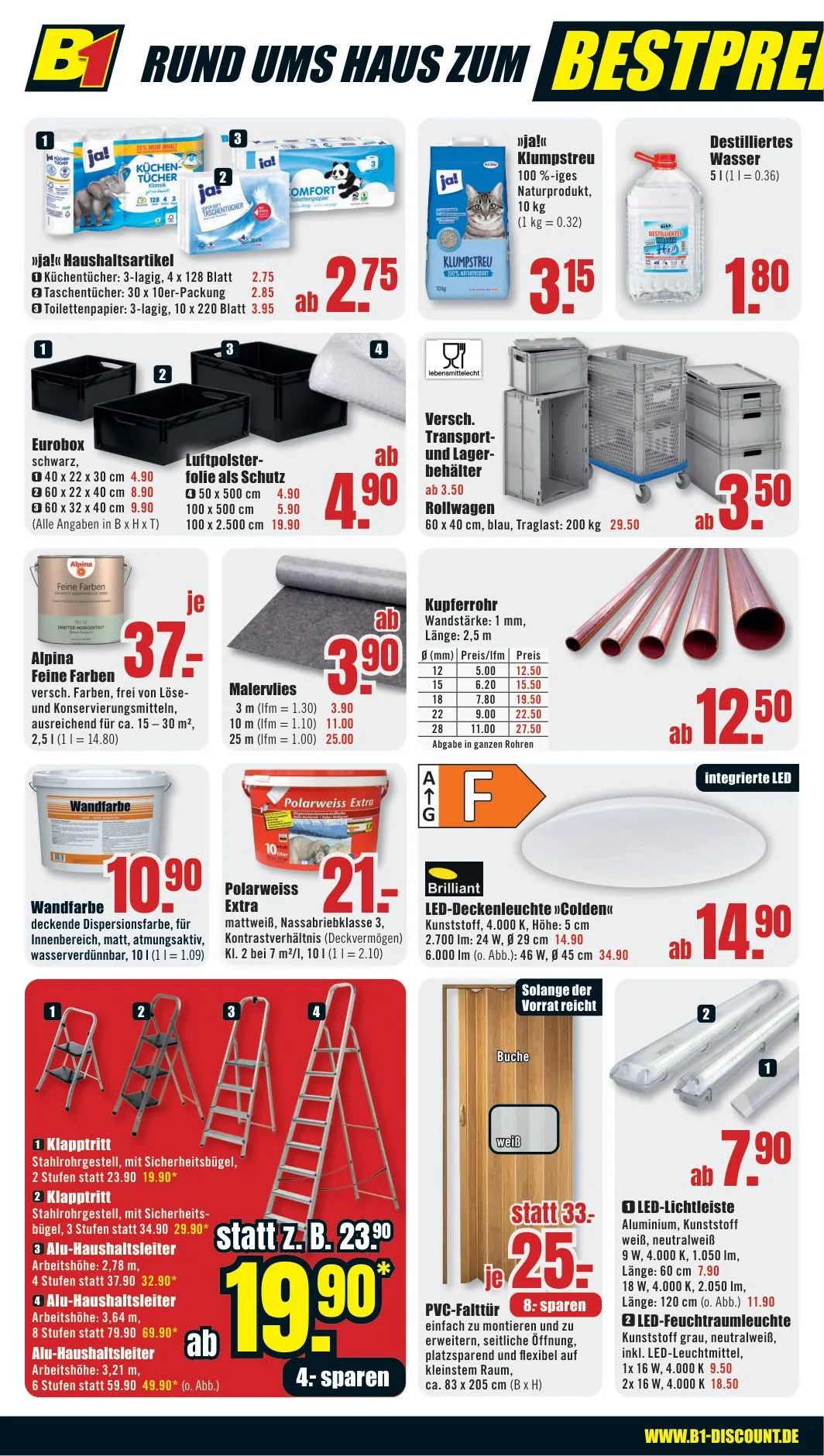 B1 Discount Baumarkt — 2026-08-11 von 8. August bis 14. August 2026 - Prospekt seite 6