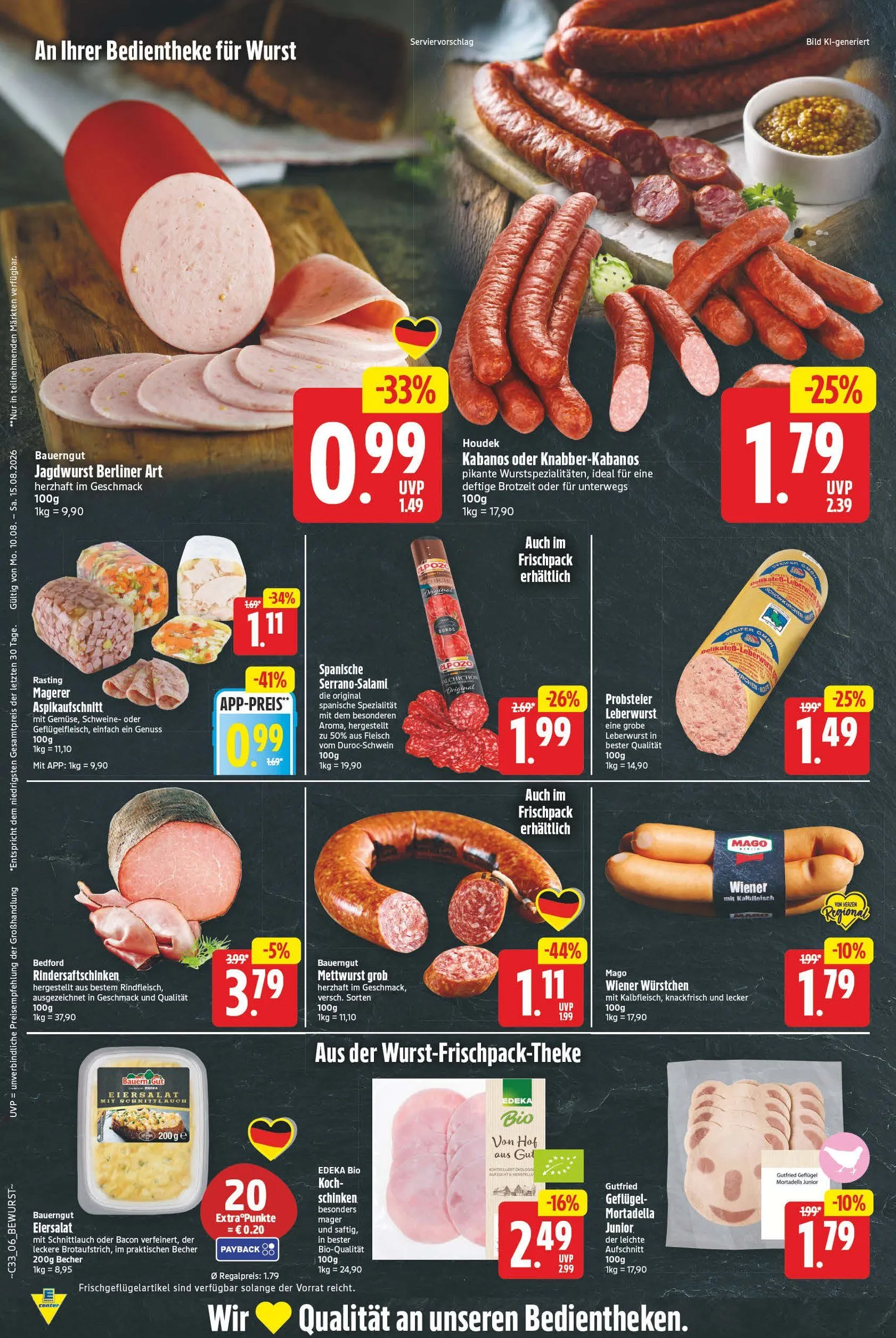 Edeka — 2026-08-10 von 10. August bis 25. August 2026 - Prospekt seite 6