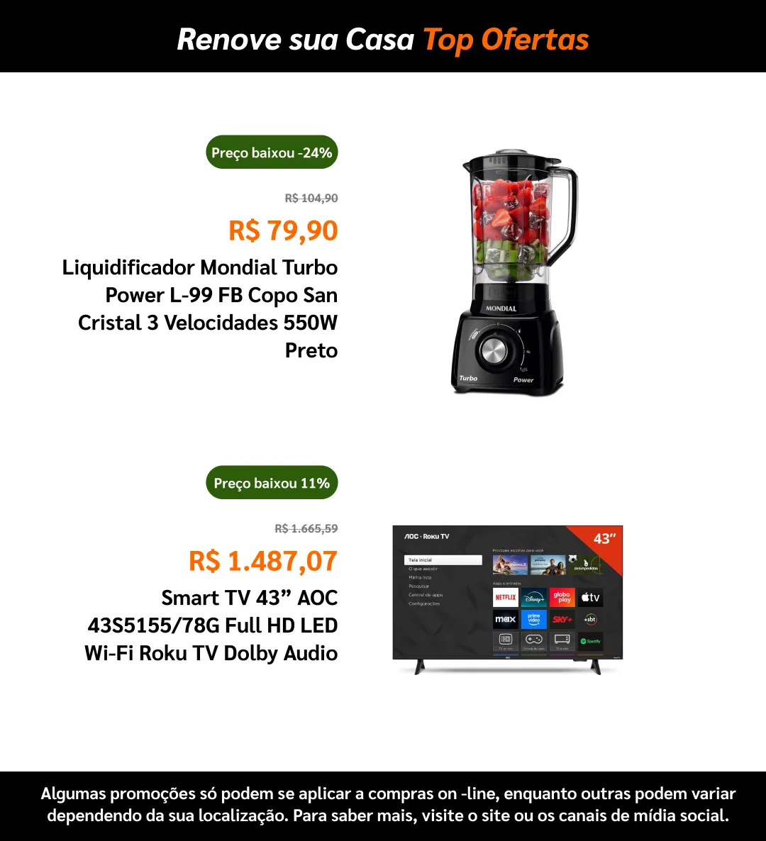 Encarte de Ponto Frio — 2026-08-10 10 de agosto até 25 de agosto 2026 - Pagina 6