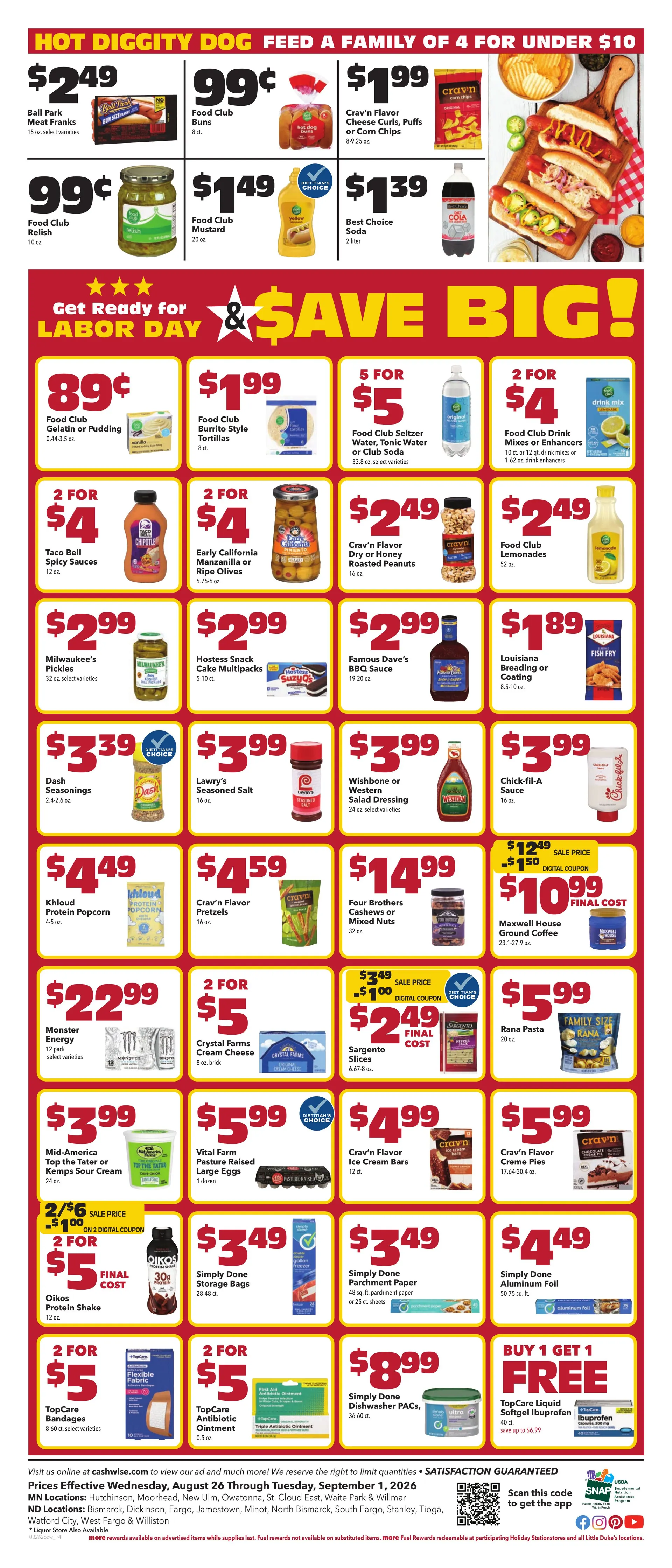 Weekly ad Cash Wise — 2026-08-28 from August 26 to September 1 2026 - Page 6