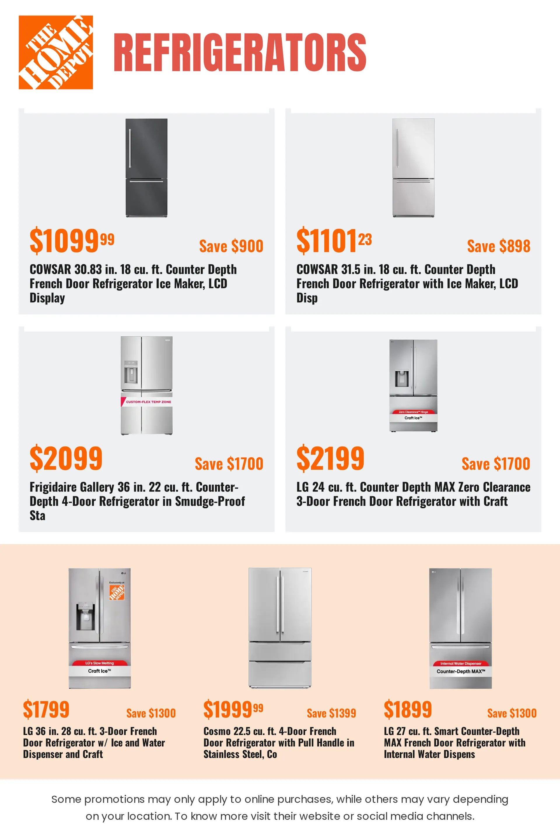 Weekly promotion The Home Depot — Catálogo 1 — 2026-10-20 spanning from October 20 to November 4 2026 - Page 6 for Catalogue 365