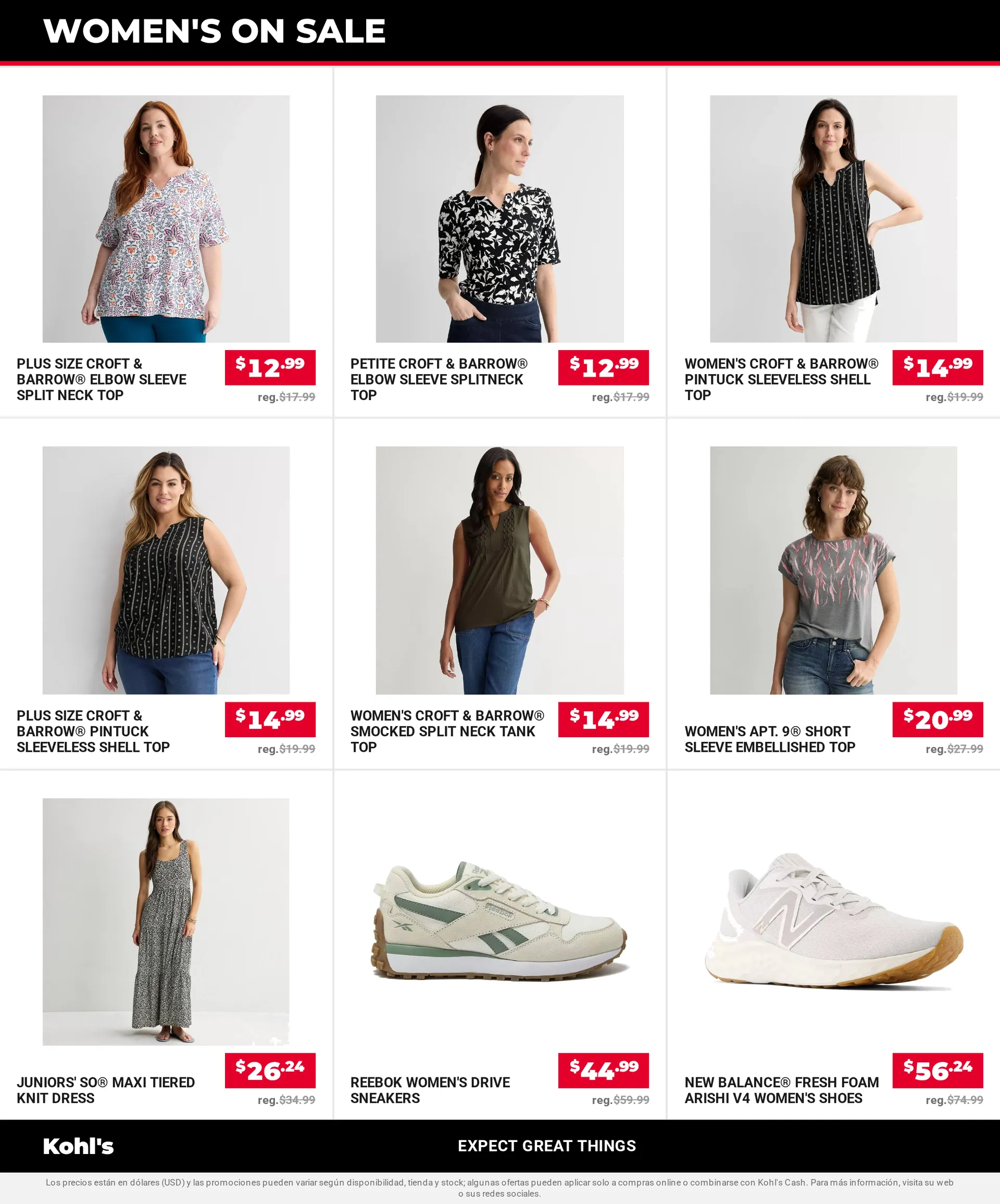 Weekly promotion Kohl's — 2026-08-21 spanning from August 21 to August 28 2026 - Page 6 for Catalogue 365