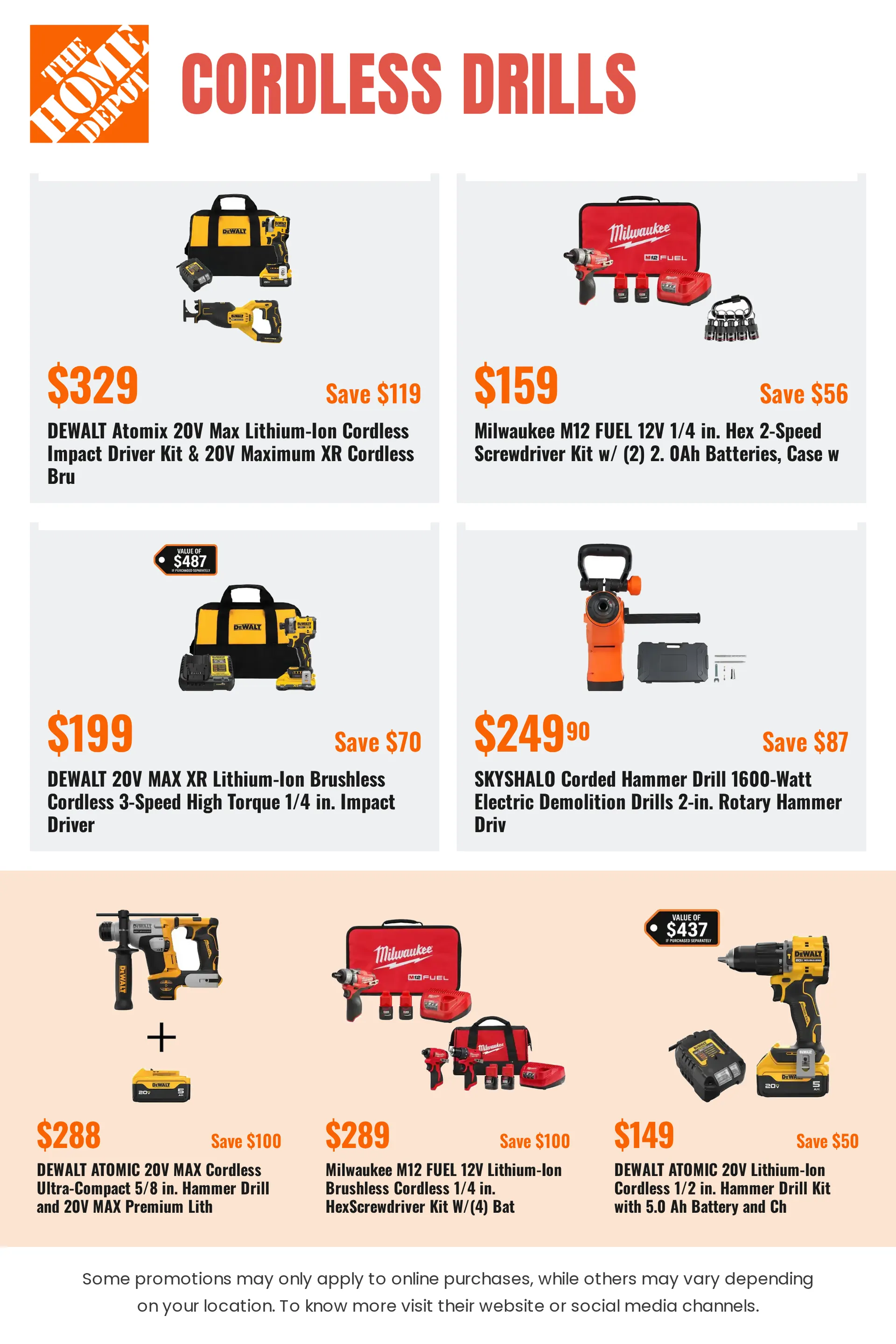 Weekly promotion The Home Depot — Catálogo 2 — 2026-10-20 spanning from October 20 to November 4 2026 - Page 6 for Catalogue 365