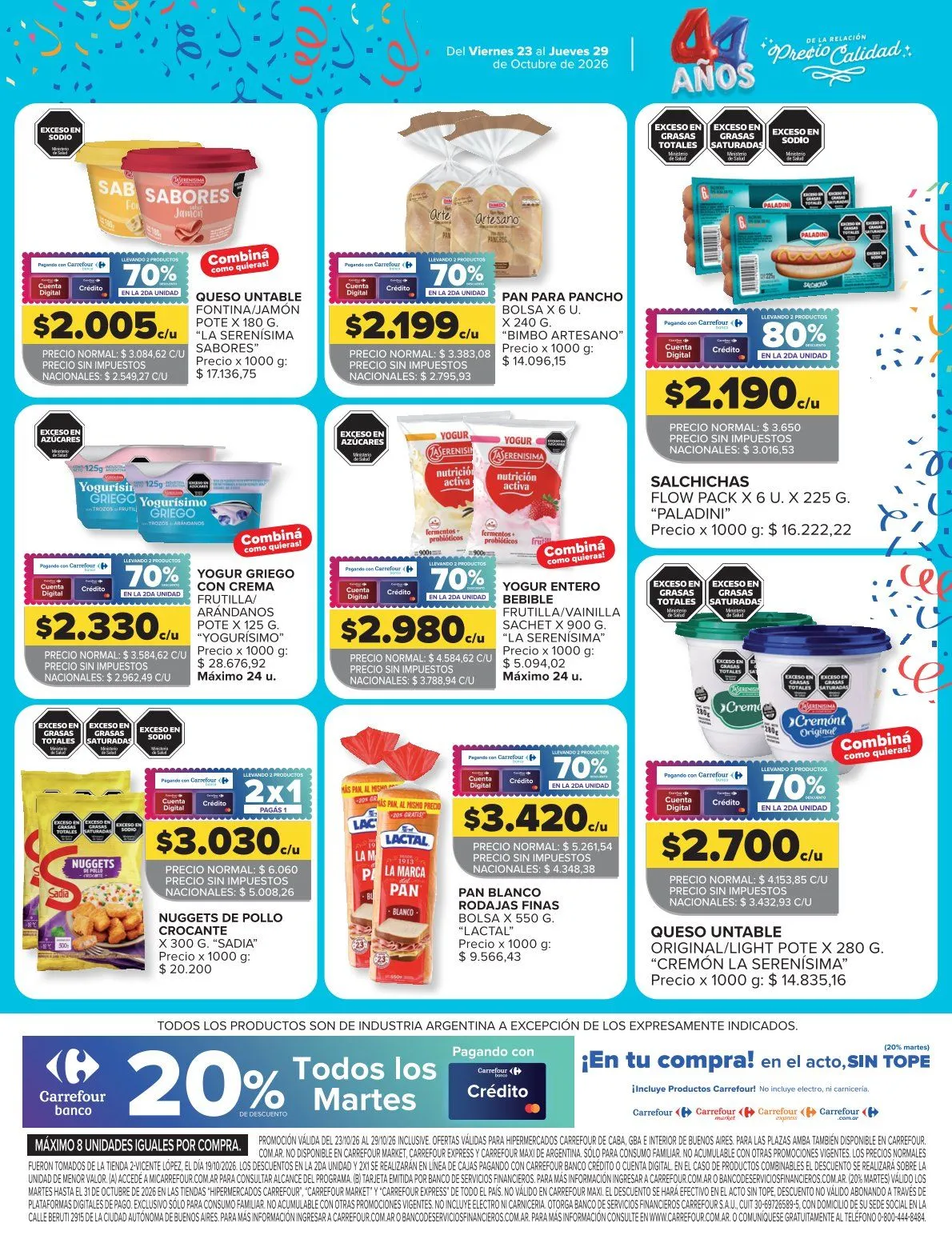 Ofertas de Carrefour — 2026-10-23 23 de octubre al 29 de octubre 2026 - Página 6 del catálogo