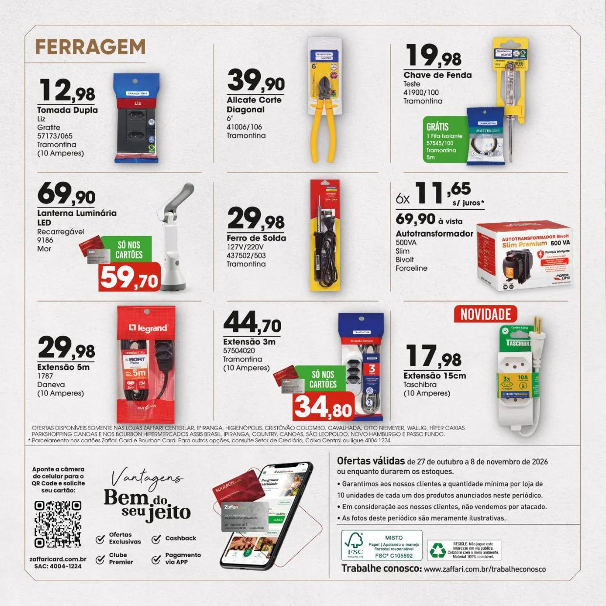 Encarte de Záffari — 2026-10-27 27 de outubro até 8 de novembro 2026 - Pagina 6