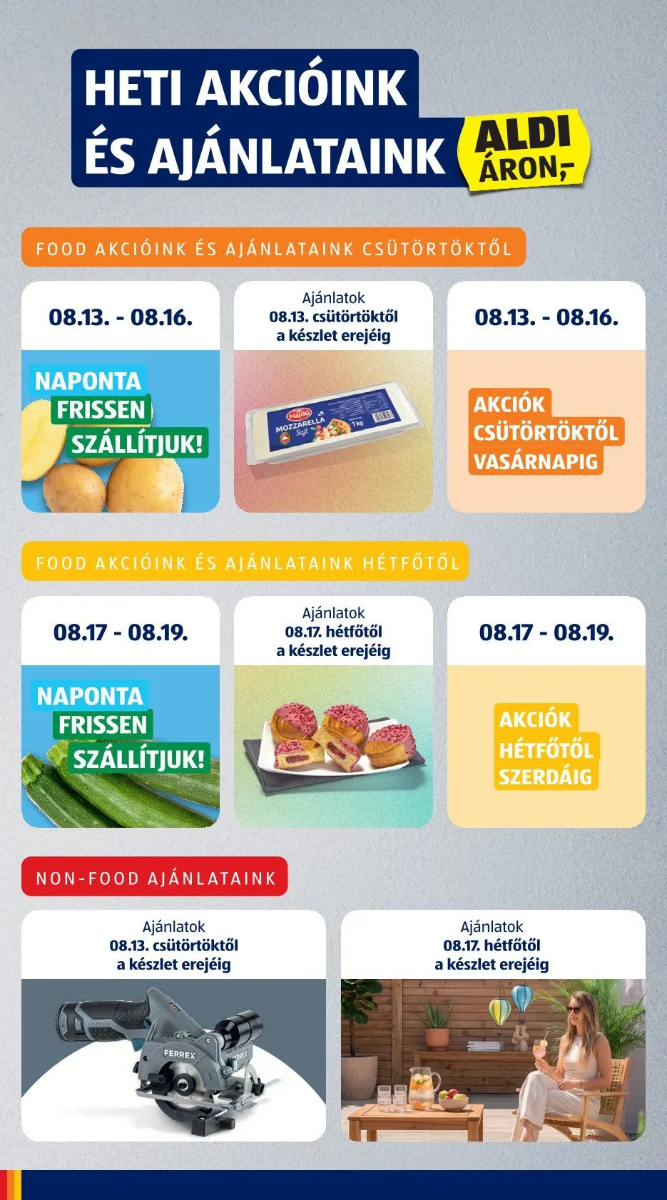Katalógus Aldi — 2026-08-13 augusztus 13.-tól augusztus 19.-ig 2026. - Oldal 6