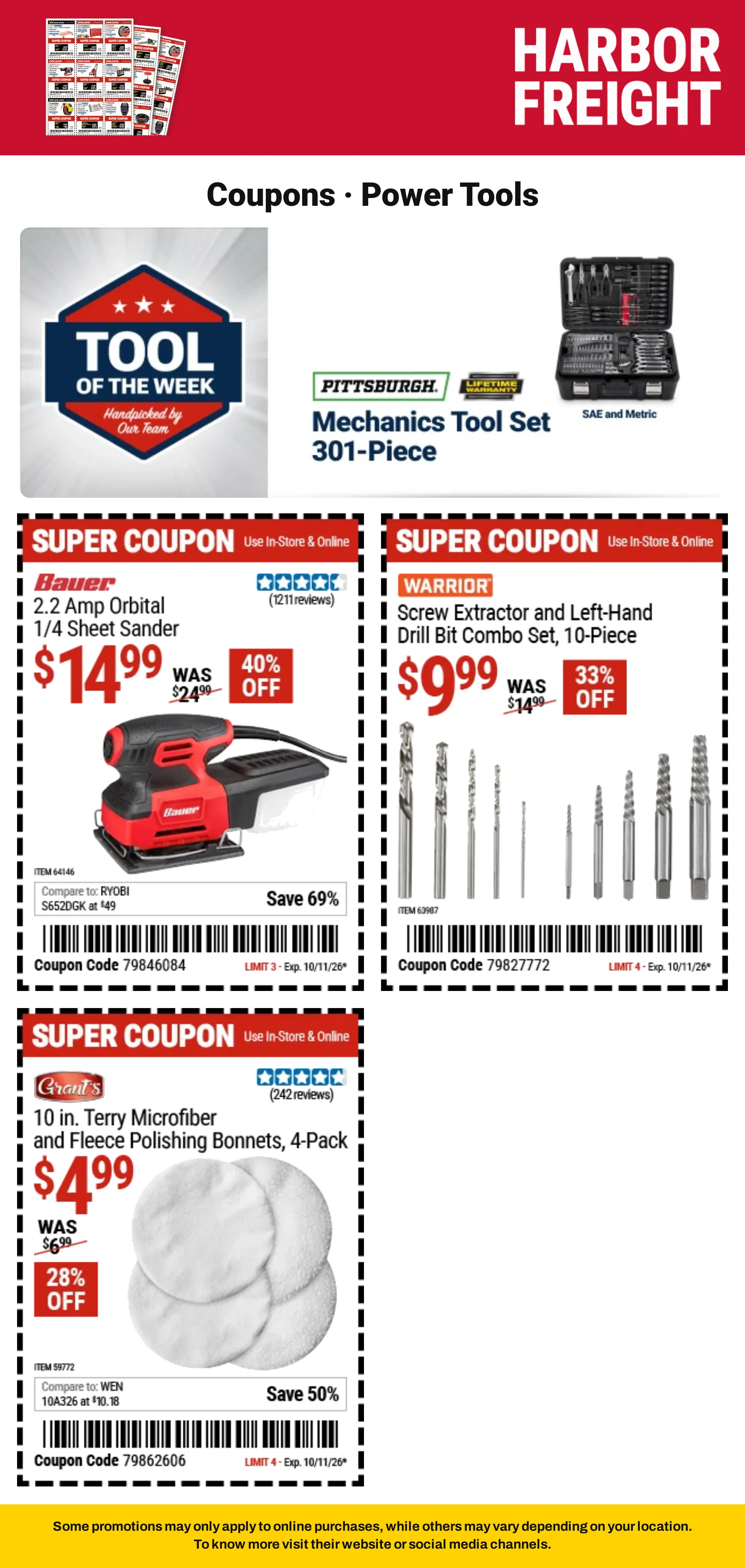 Weekly ad Harbor Freight — Catálogo 2 — 2026-10-09 from October 9 to October 26 2026 - Page 6