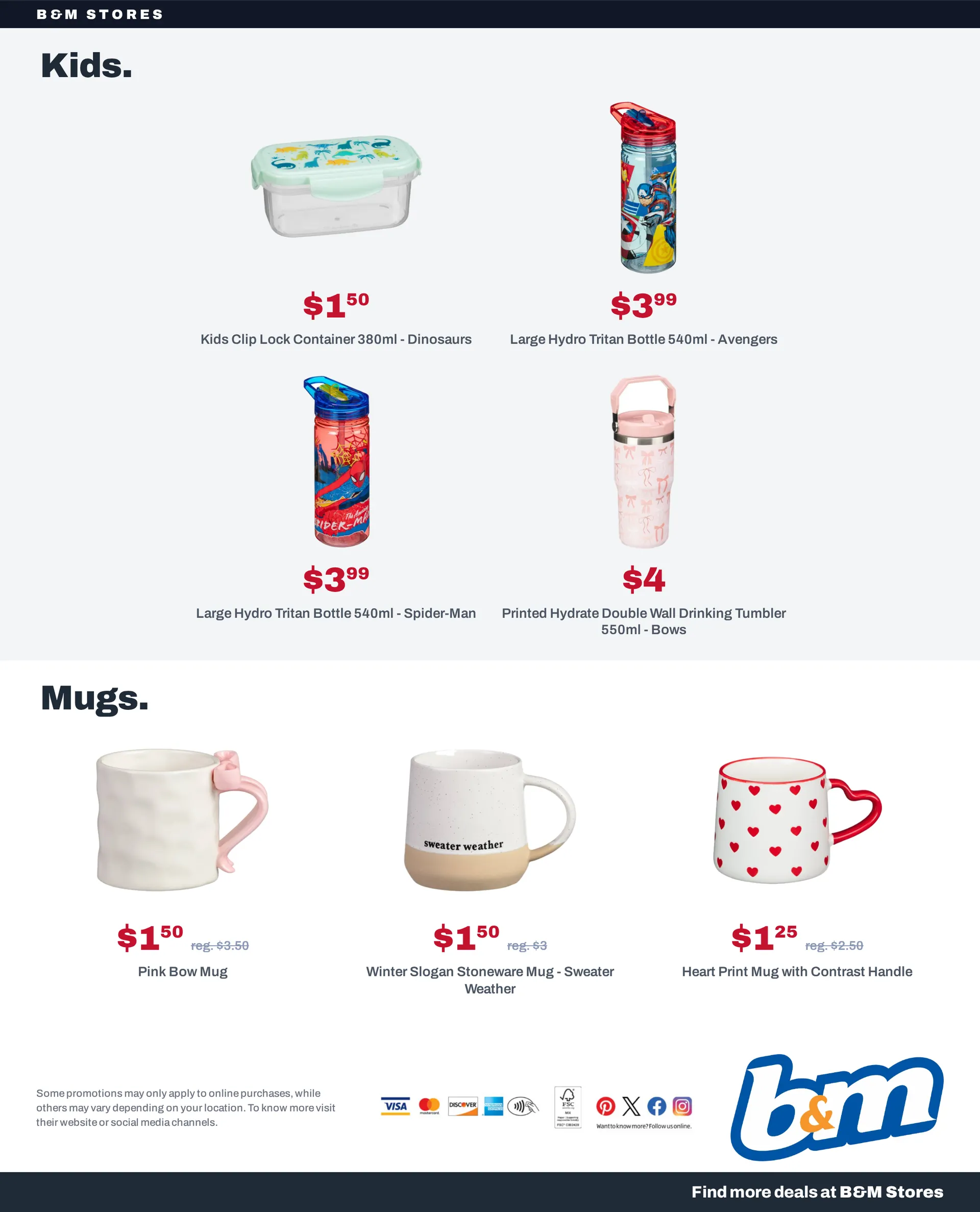 B&M Stores — Catálogo 1 — 2026-10-19 from 19 October to 3 November 2026 - Catalogue Page 6