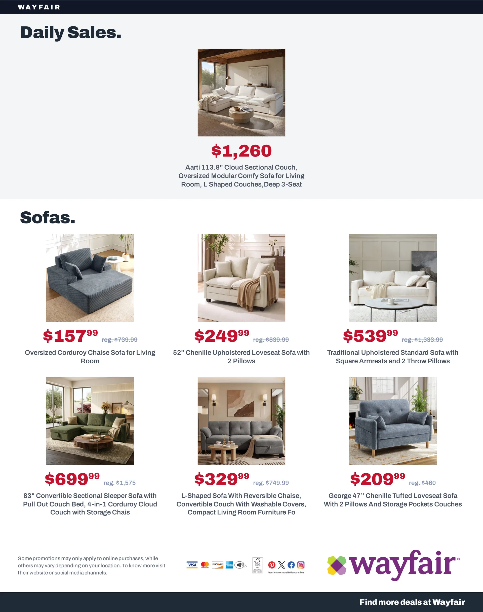 Weekly ad Wayfair — 2026-09-23 from September 23 to October 7 2026 - Page 6