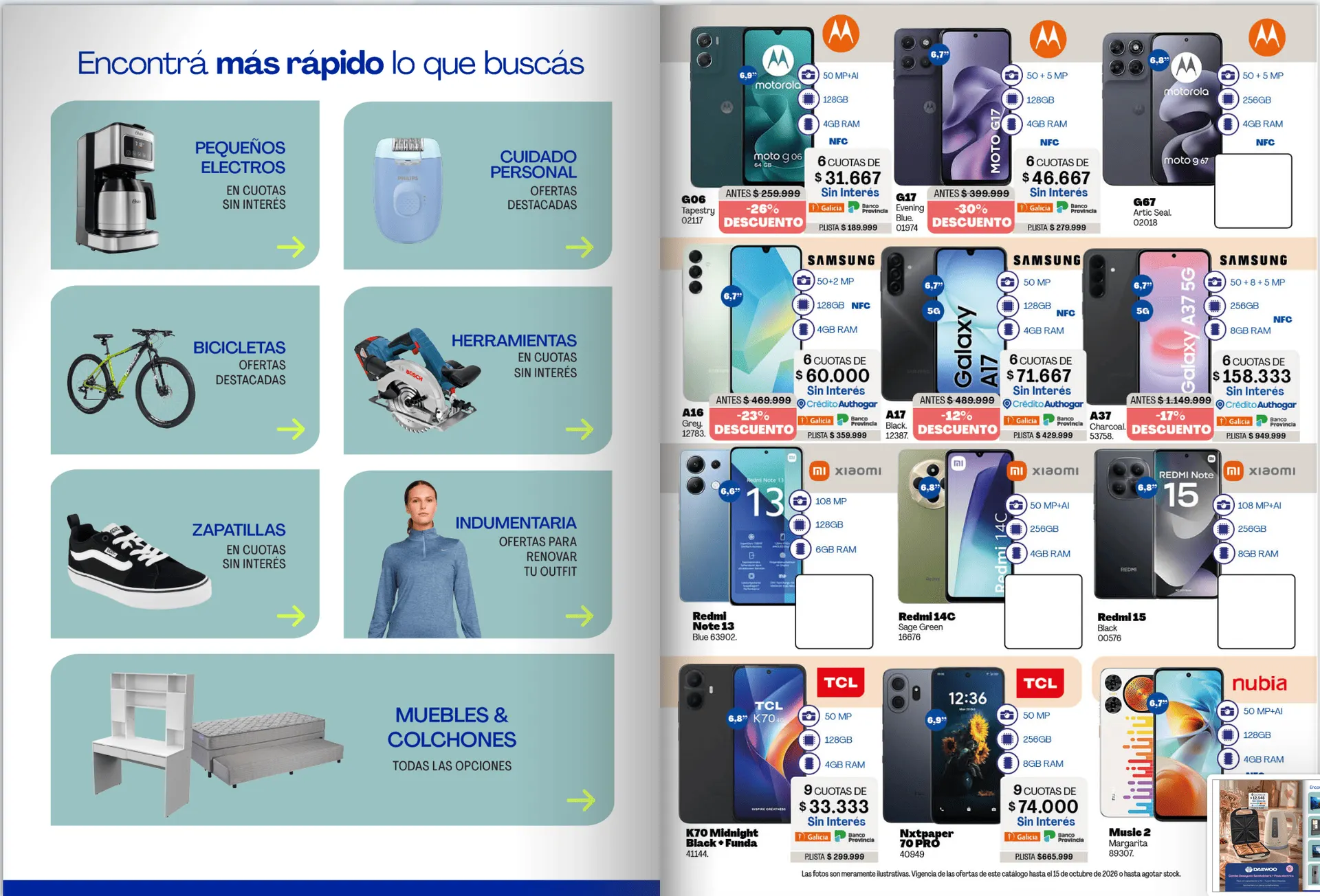 Ofertas de Authogar — 2026-10-06 6 de octubre al 31 de octubre 2026 - Página 6 del catálogo