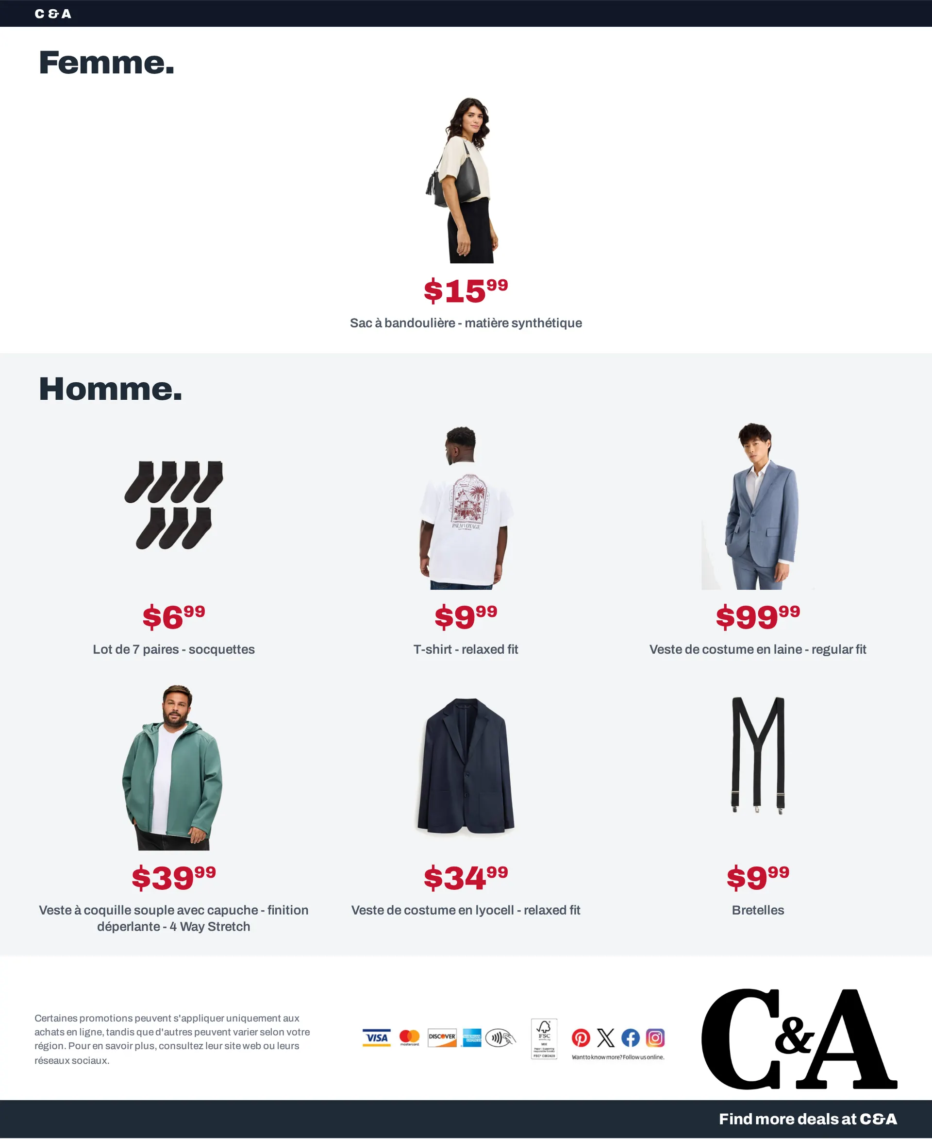 C&A — 2026-10-28 du 28 octobre au 12 novembre 2026 - Catalogue page 6