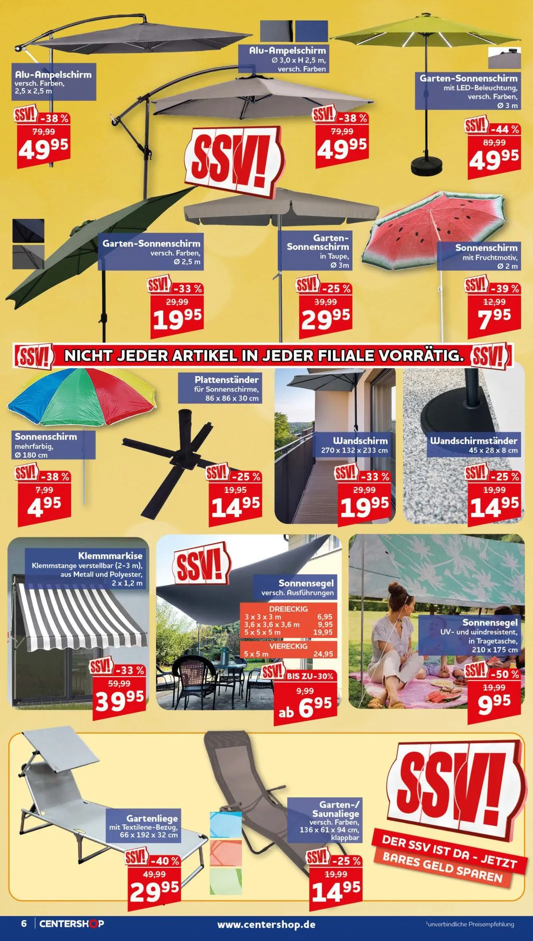 CENTERSHOP — 2026-08-10 von 10. August bis 15. August 2026 - Prospekt seite 6