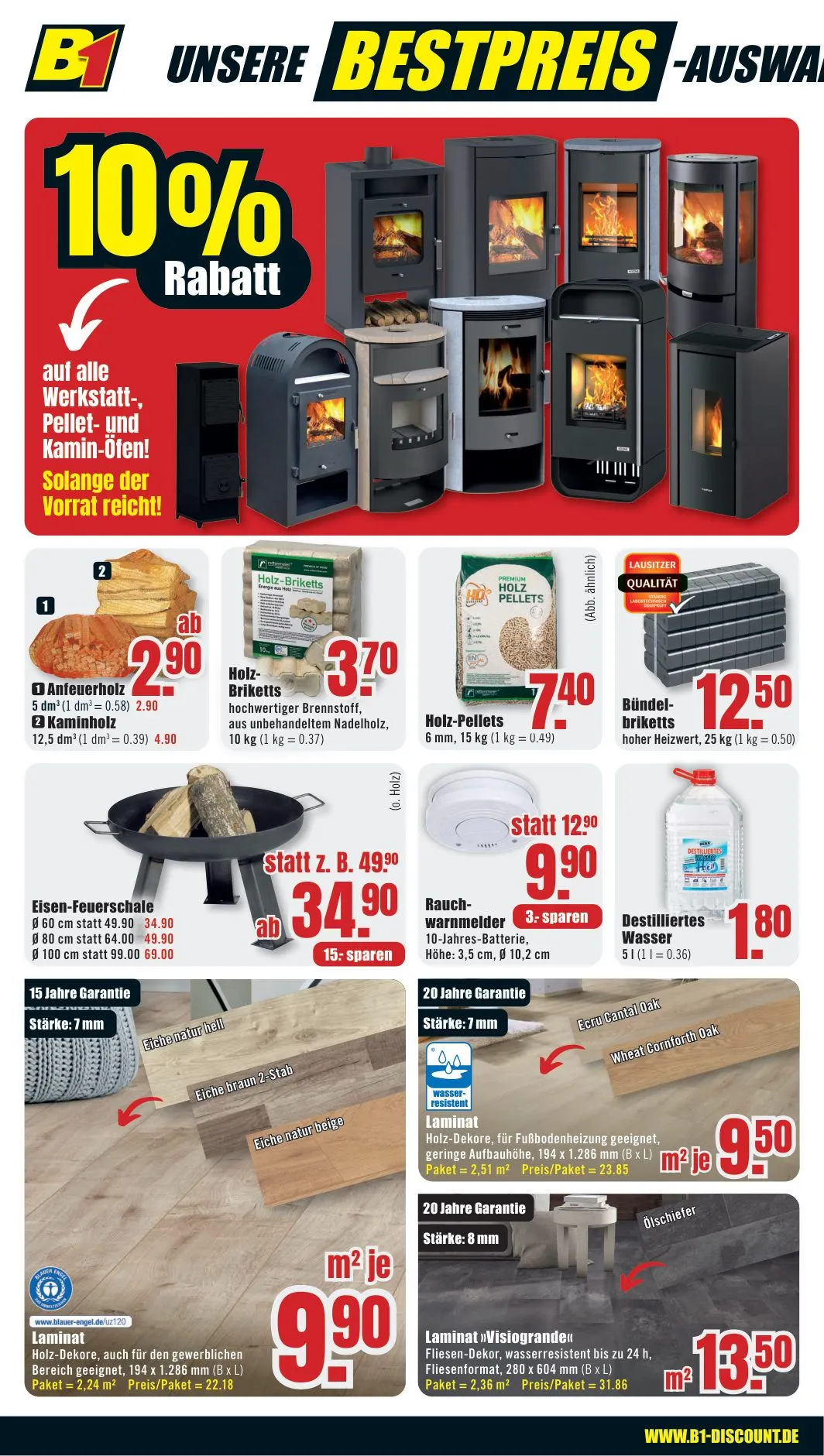B1 Discount Baumarkt — 2026-08-20 von 15. August bis 21. August 2026 - Prospekt seite 6