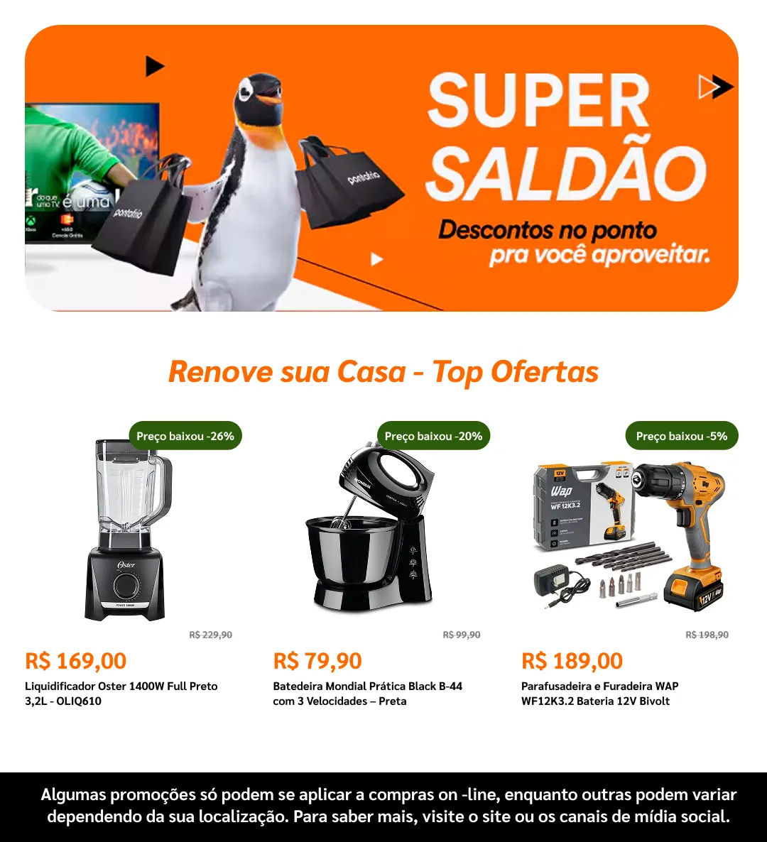 Encarte de Ponto Frio — 2026-08-10 10 de agosto até 25 de agosto 2026 - Pagina 7
