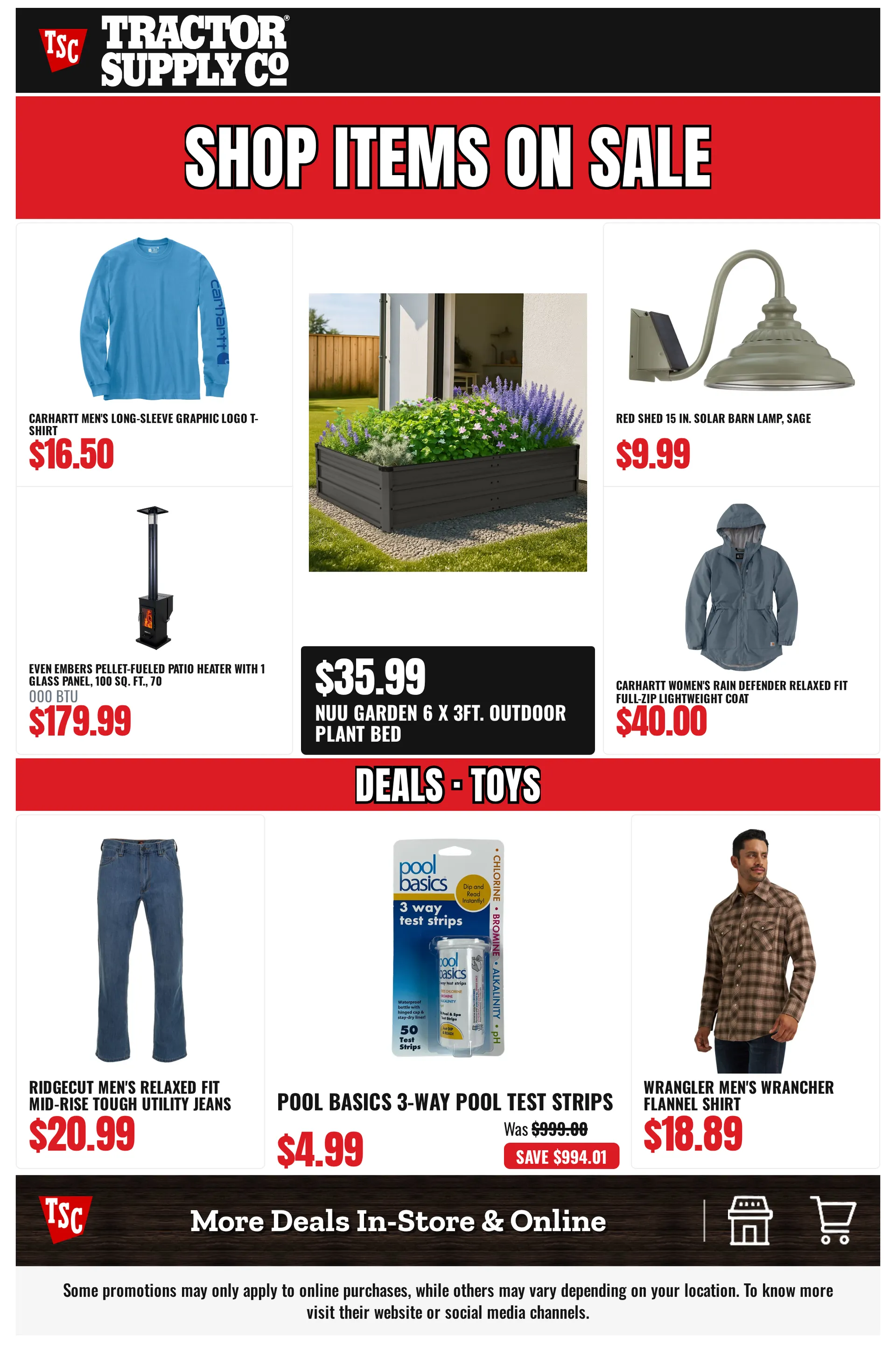 Weekly promotion Tractor Supply Co. — Catálogo 1 — 2026-10-20 spanning from October 20 to November 4 2026 - Page 7 for Catalogue 365