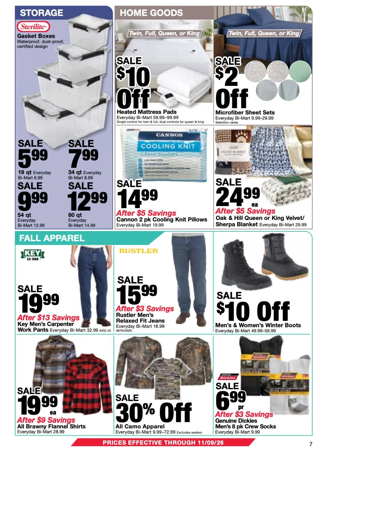 Weekly ad Bi-Mart — 2026-10-27 from October 27 to November 9 2026 - Page 7