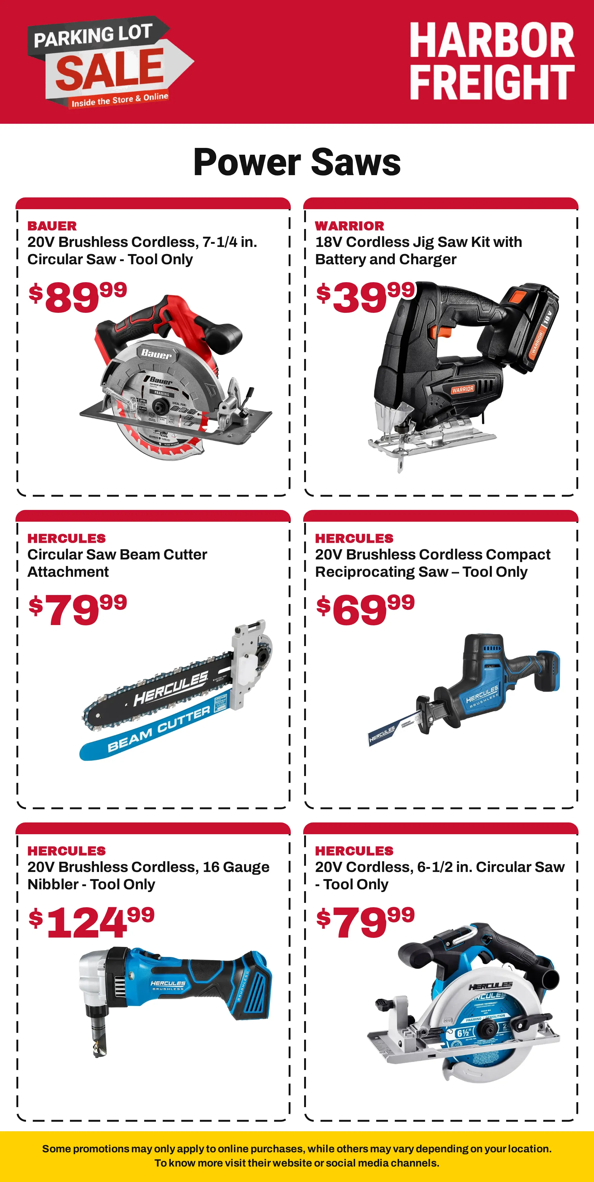 Weekly ad Harbor Freight — Catálogo 1 — 2026-10-09 from October 9 to October 26 2026 - Page 7