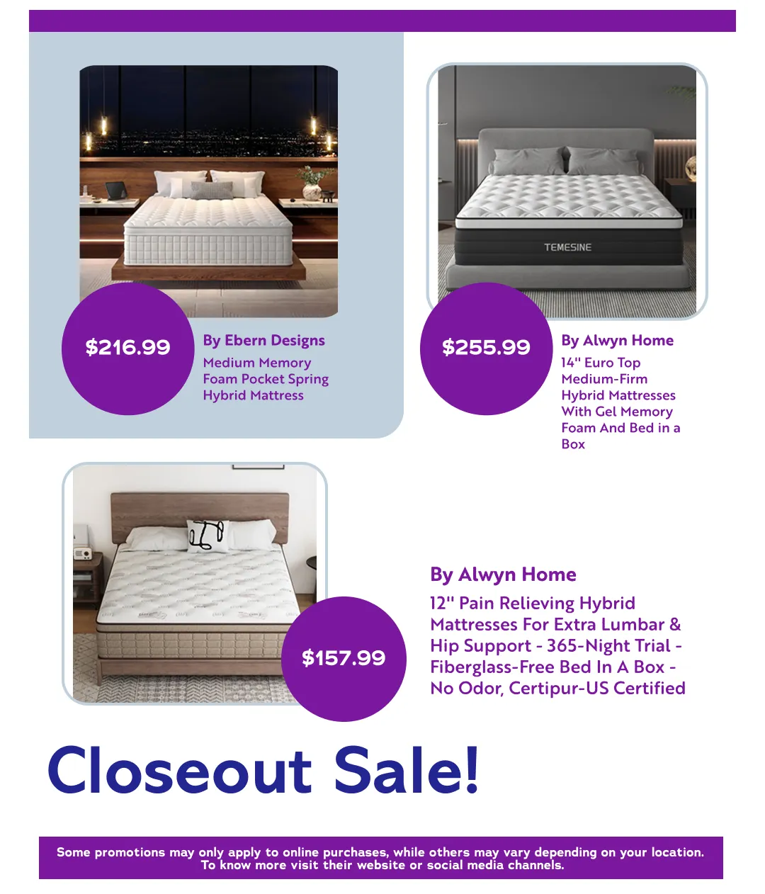 Weekly ad Closeout
Sale! from July 3 to July 18 2026 - Page 7