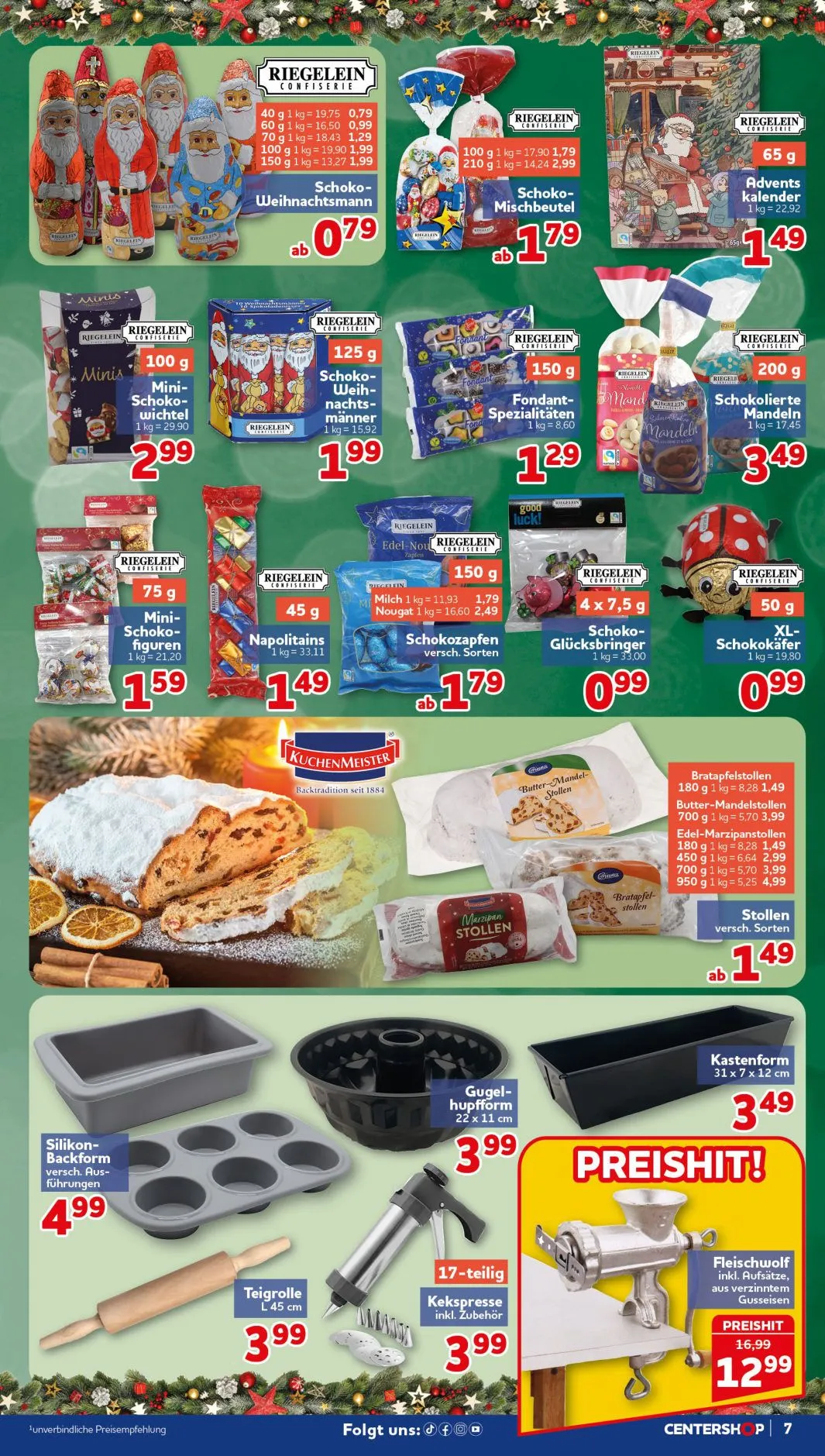 CENTERSHOP — 2026-10-26 von 26. Oktober bis 31. Oktober 2026 - Prospekt seite 7