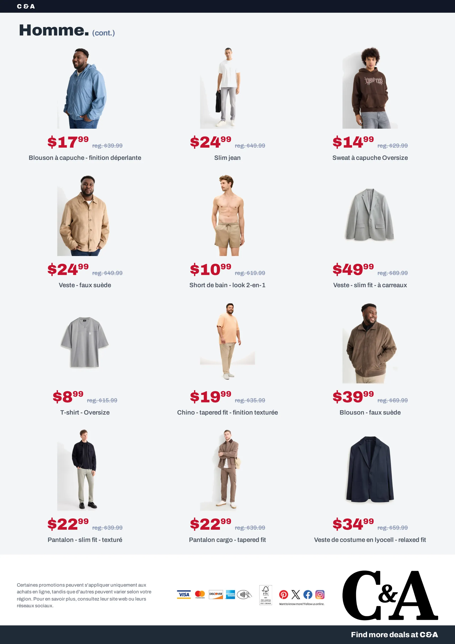 C&A — 2026-08-27 du 27 août au 10 septembre 2026 - Catalogue page 7