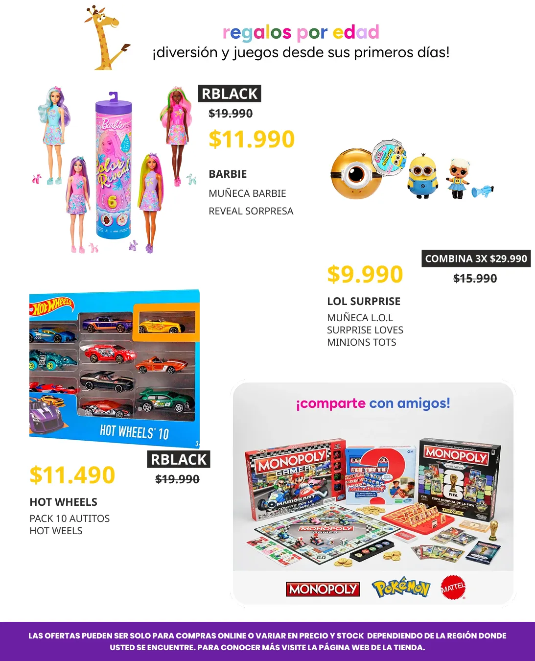 Catálogo de Ofertas dia del niño! 30 de julio al 10 de agosto 2026 - Página 7