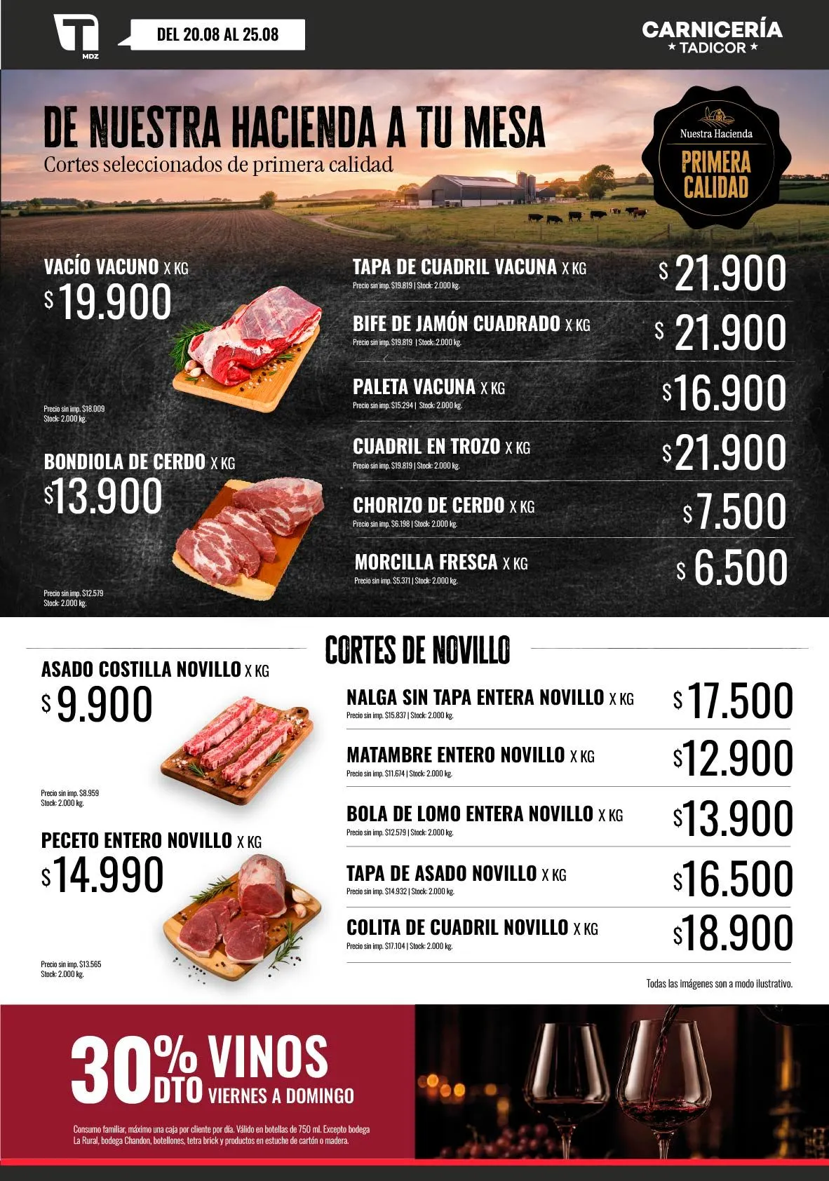 Ofertas de Supermercados Tadicor — 2026-08-26 20 de agosto al 2 de septiembre 2026 - Página 7 del catálogo