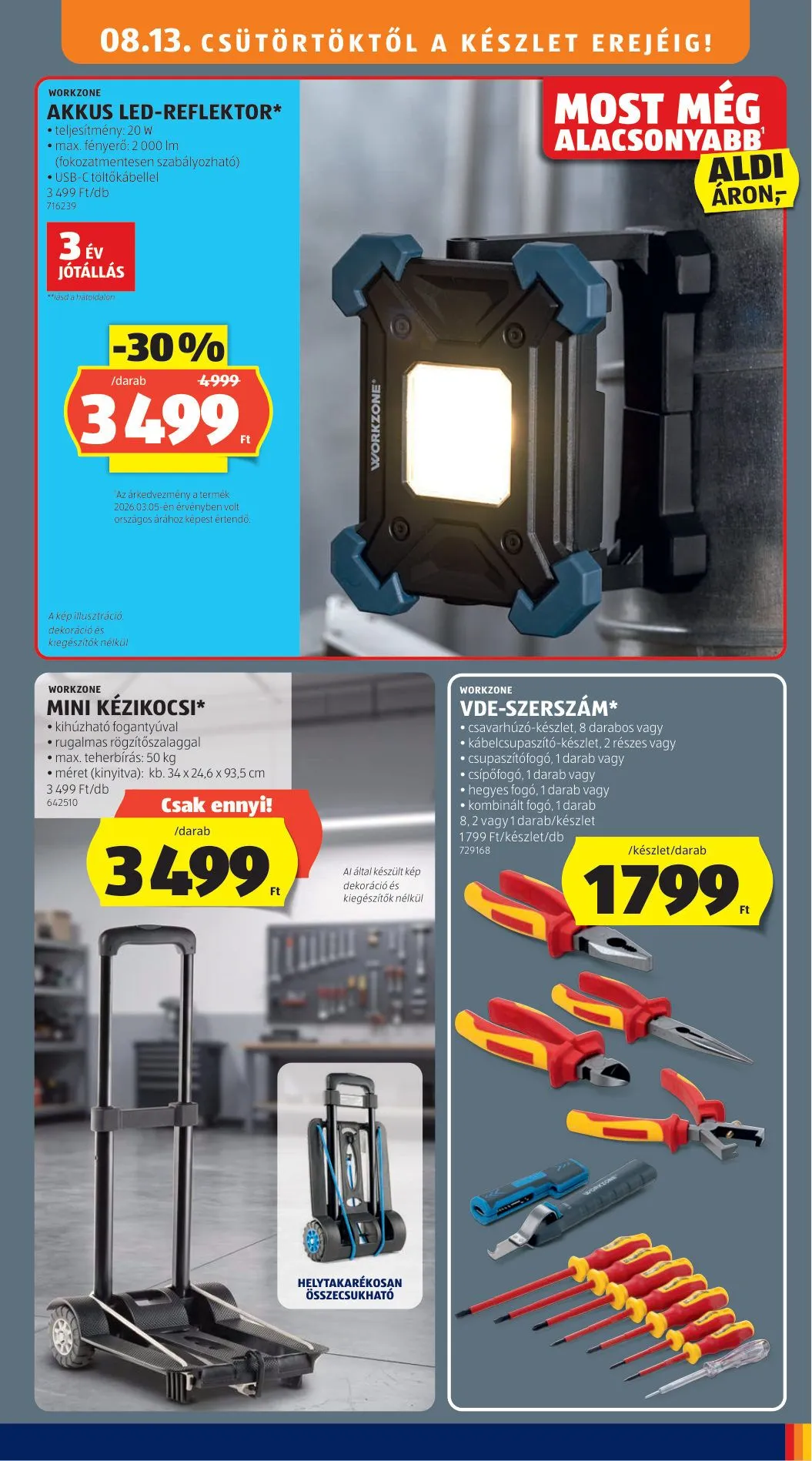 Katalógus Aldi — 2026-08-13 augusztus 13.-tól augusztus 27.-ig 2026. - Oldal 7