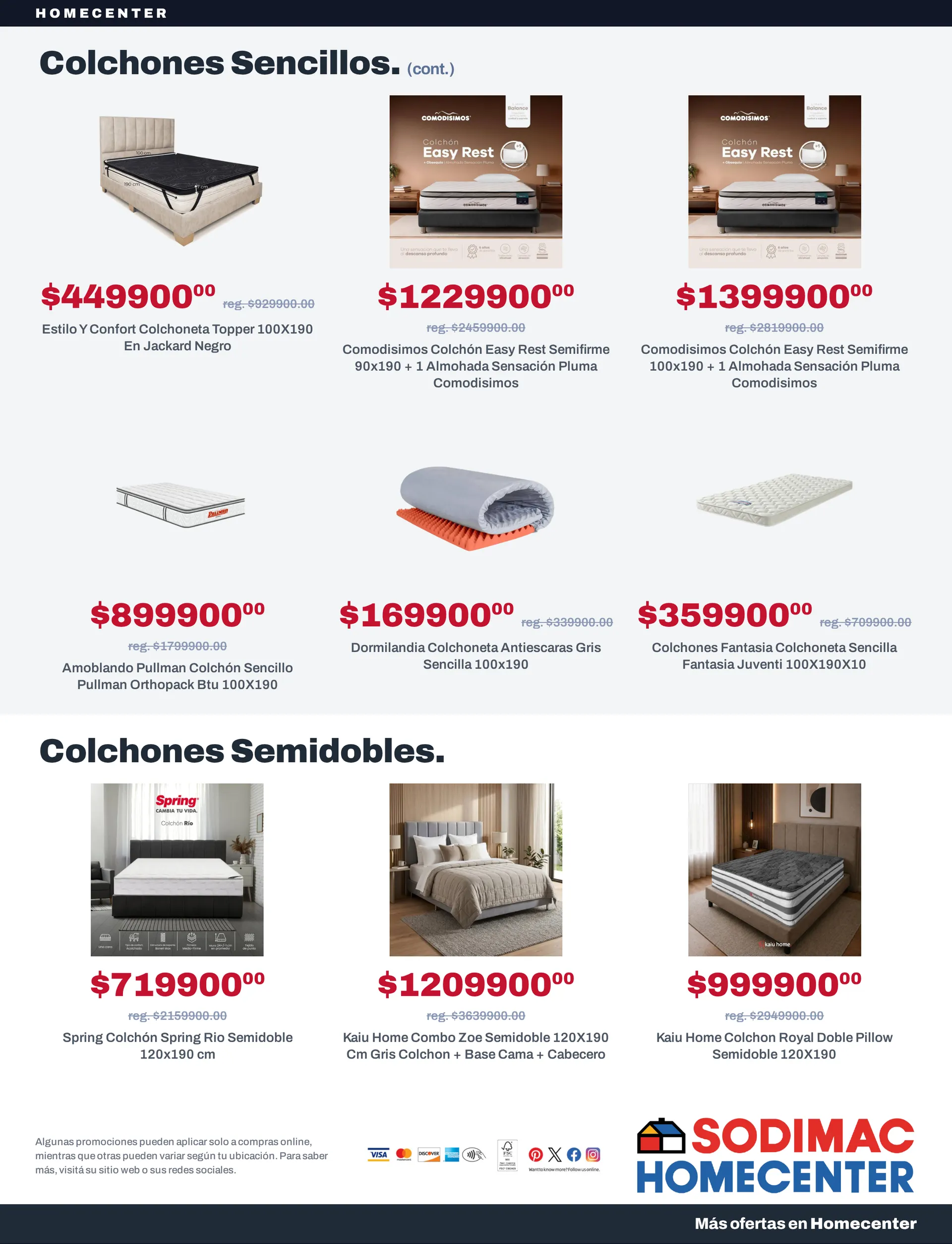 Catalogo de Ofertas colchones! 11 de agosto al 25 de agosto 2026 - Pag 7