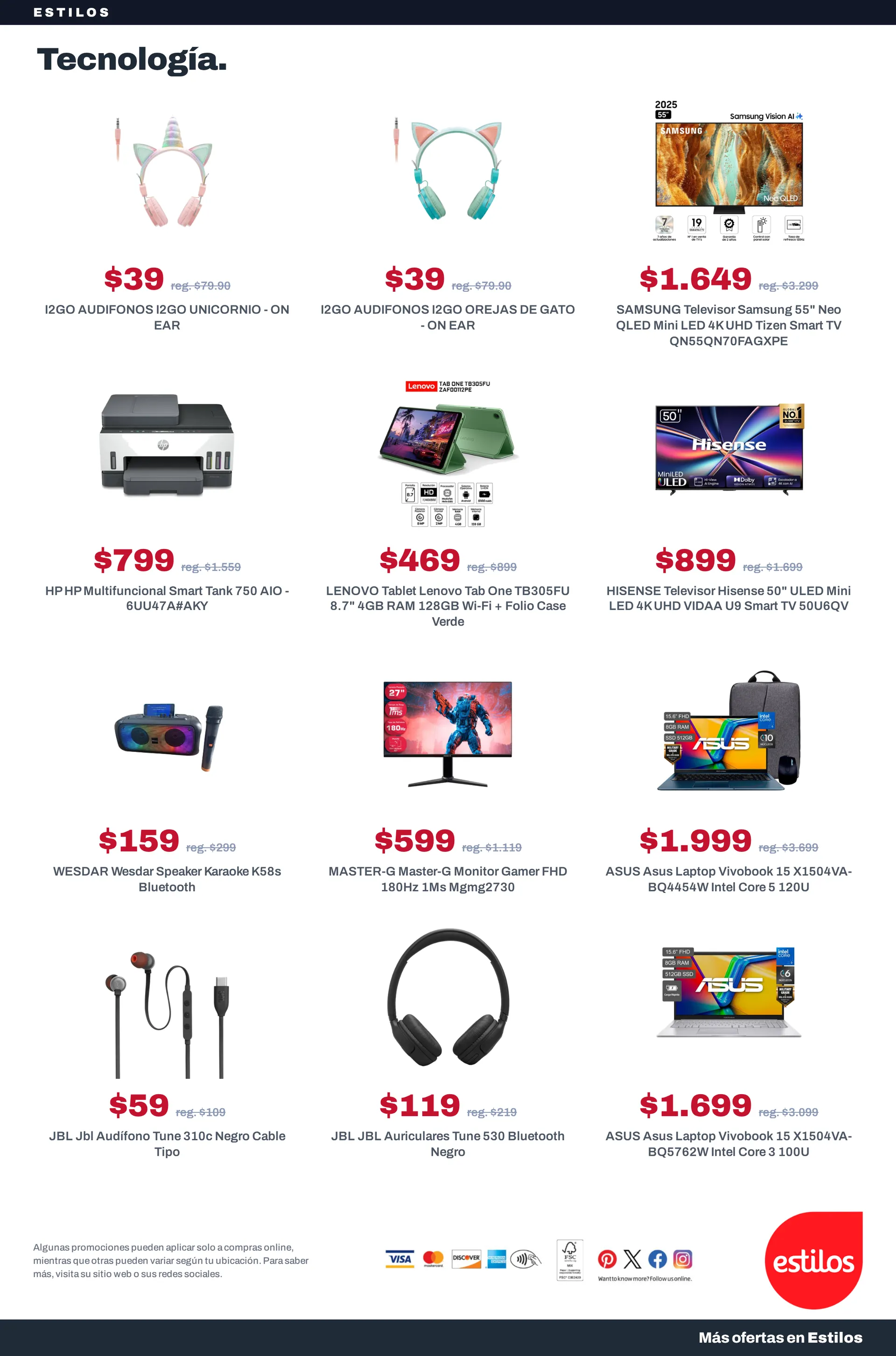 Catalogo de Estilos — 2026-10-30 30 de octubre al 6 de noviembre 2026 - Pag 7