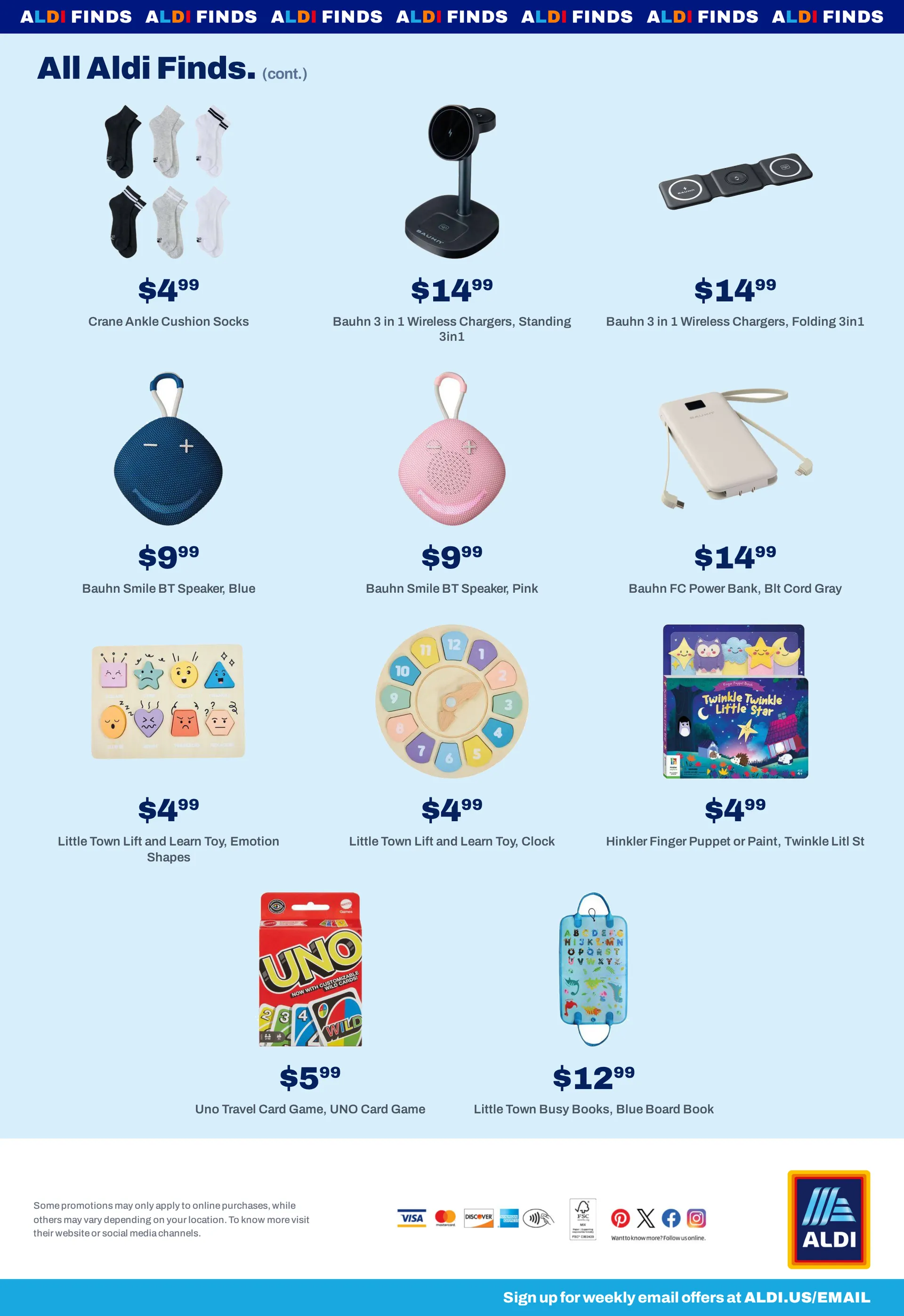 Weekly promotion ALDI finds! spanning from August 5 to August 12 2026 - Page 7 for Catalogue 365