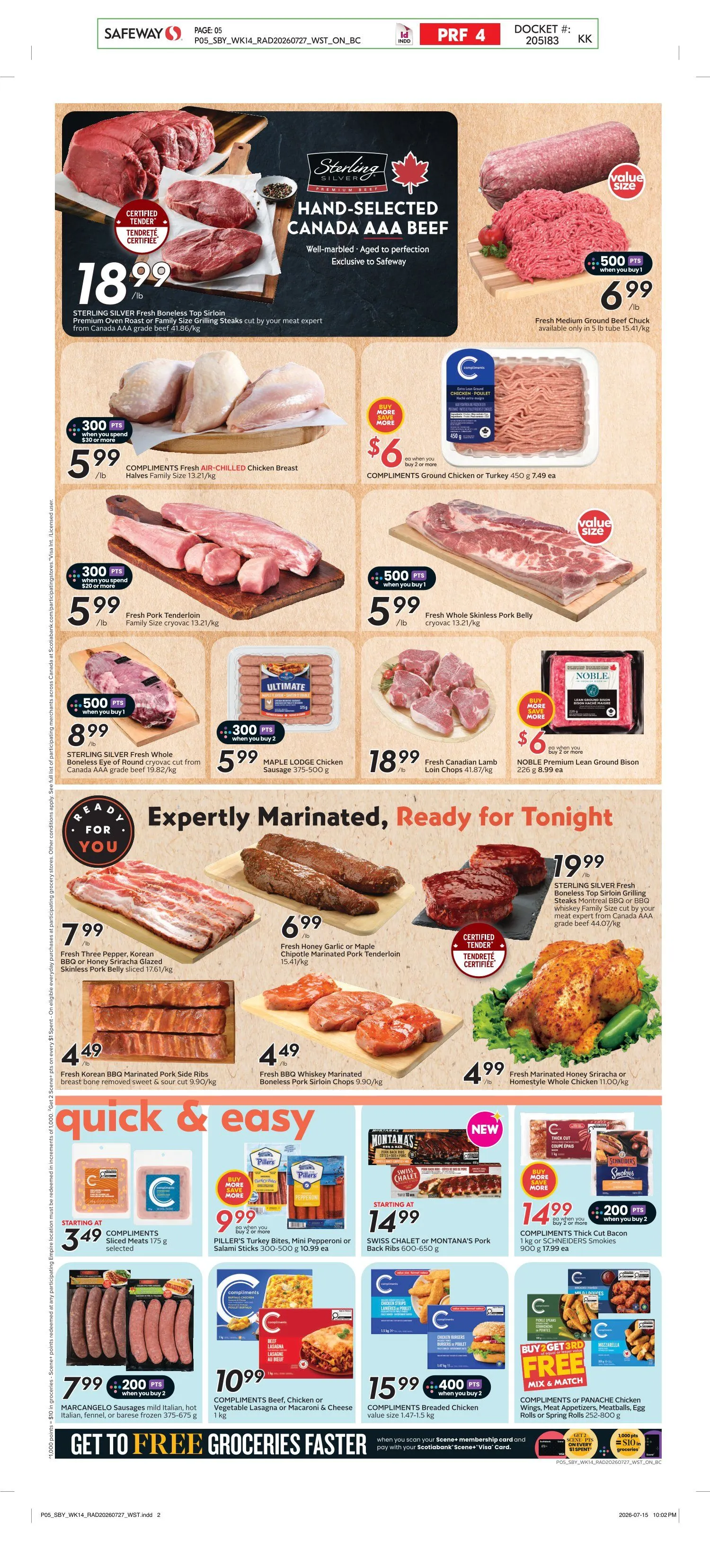 Safeway — 2026-07-30 from July 30 to August 5 2026 - flyer page 7