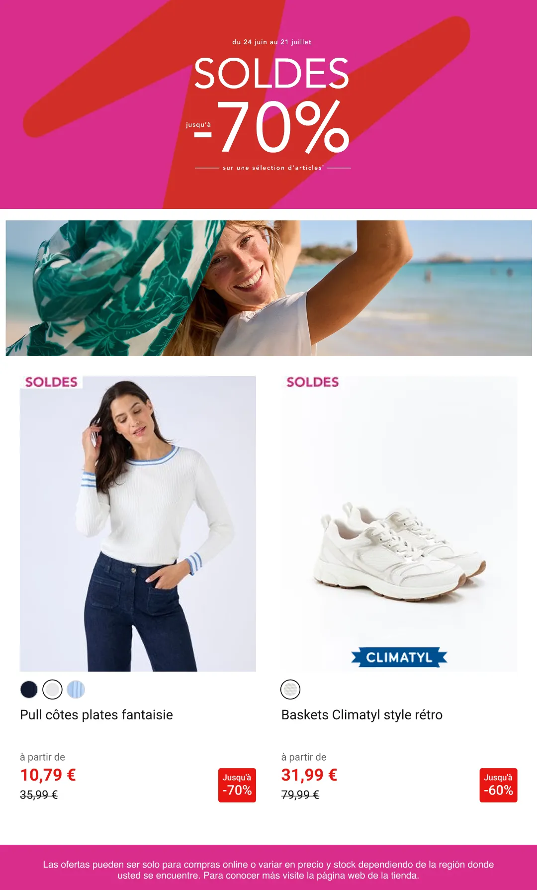 Damart Soldes du 8 juillet au 21 juillet 2026 - Catalogue page 7