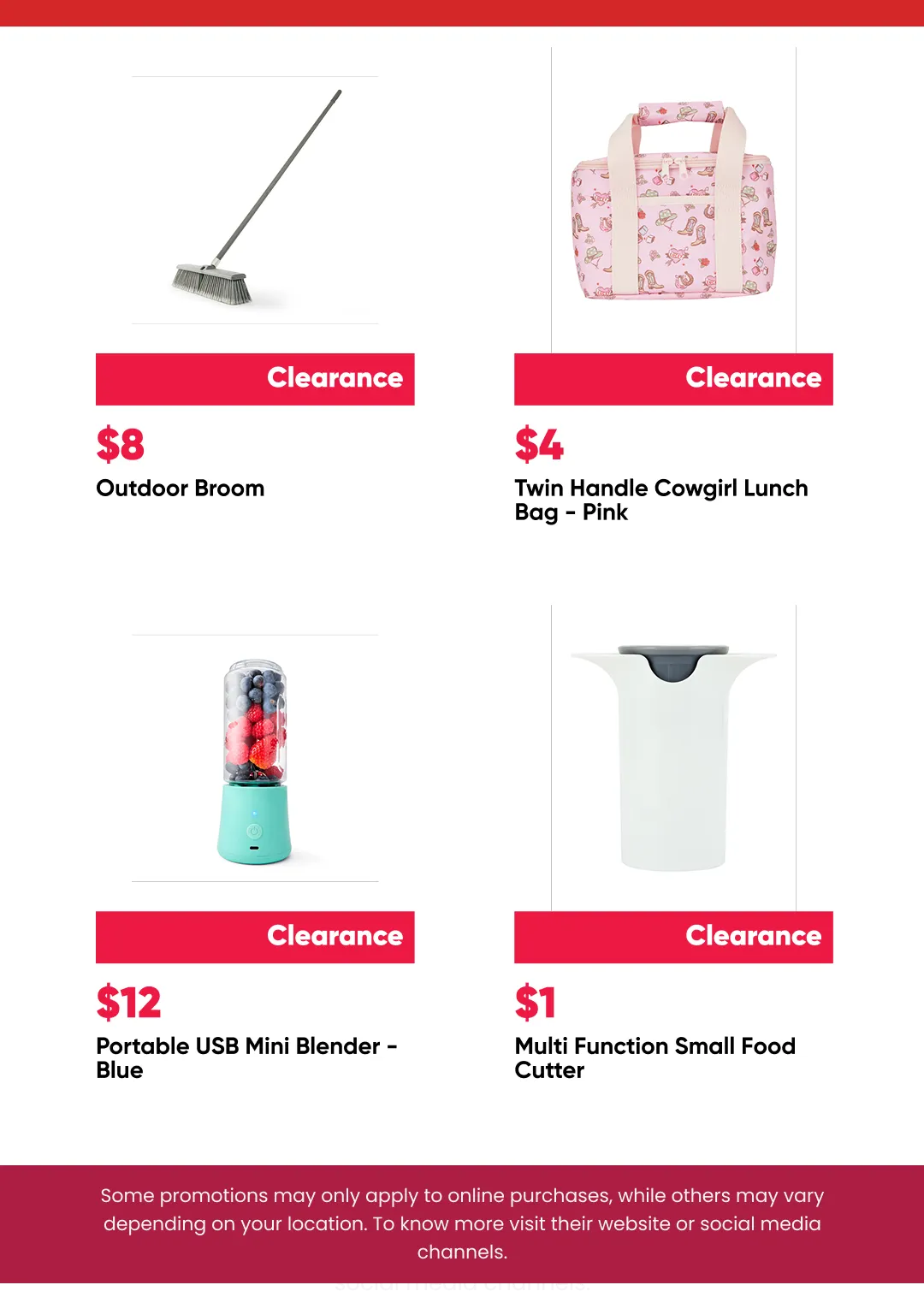 Home & Living Clearance from 13 August to 31 August 2026 - Catalogue Page 7
