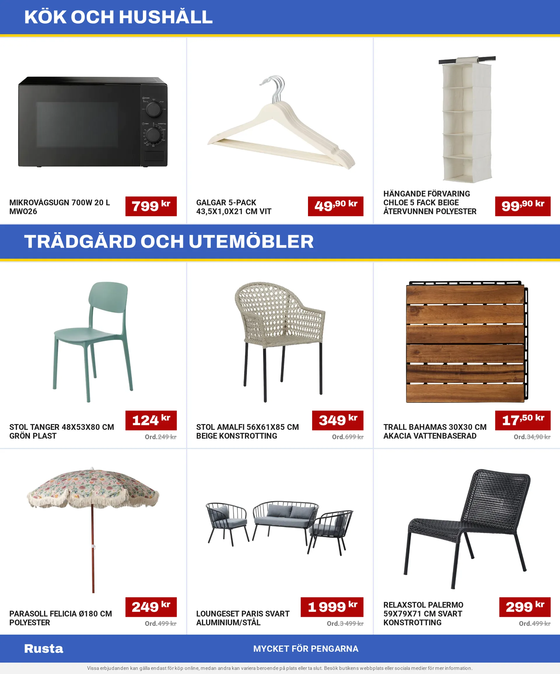 Rusta — 2026-07-10 från 10 juli till 17 juli 2026 - Reklamblad sidor 7
