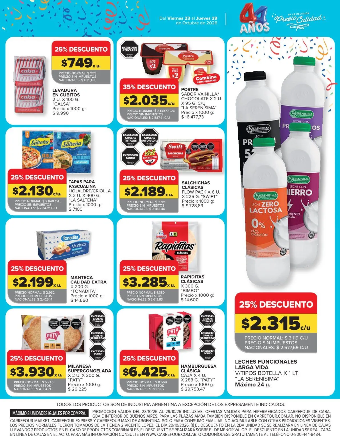 Ofertas de Carrefour — 2026-10-23 23 de octubre al 29 de octubre 2026 - Página 7 del catálogo