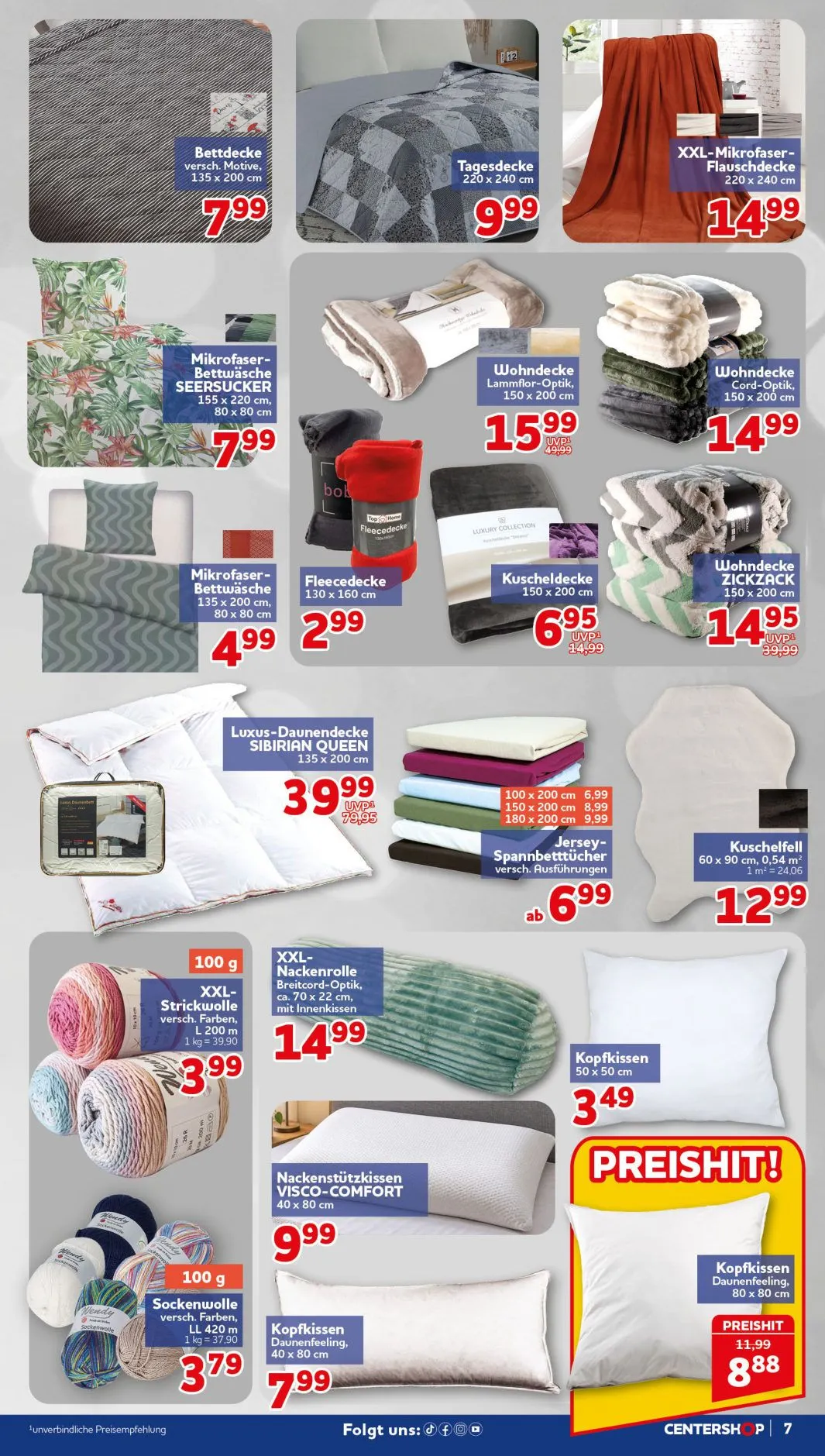 CENTERSHOP — 2026-10-19 von 19. Oktober bis 24. Oktober 2026 - Prospekt seite 7