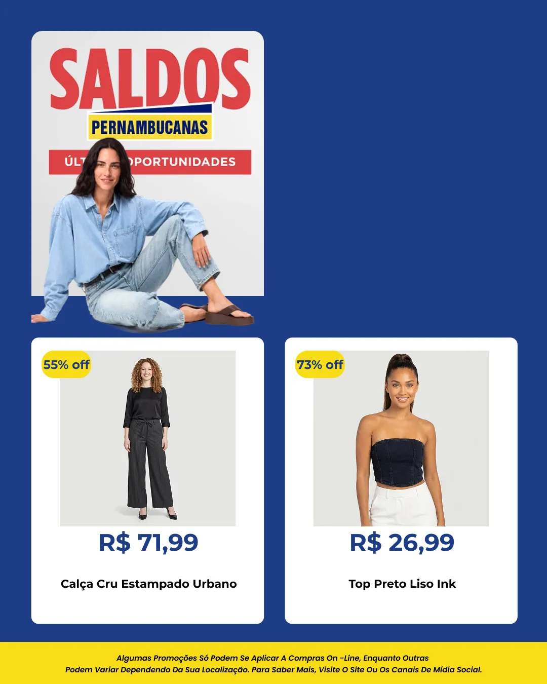 Encarte de Saldão Pernambucanas 27 de agosto até 11 de setembro 2026 - Pagina 7