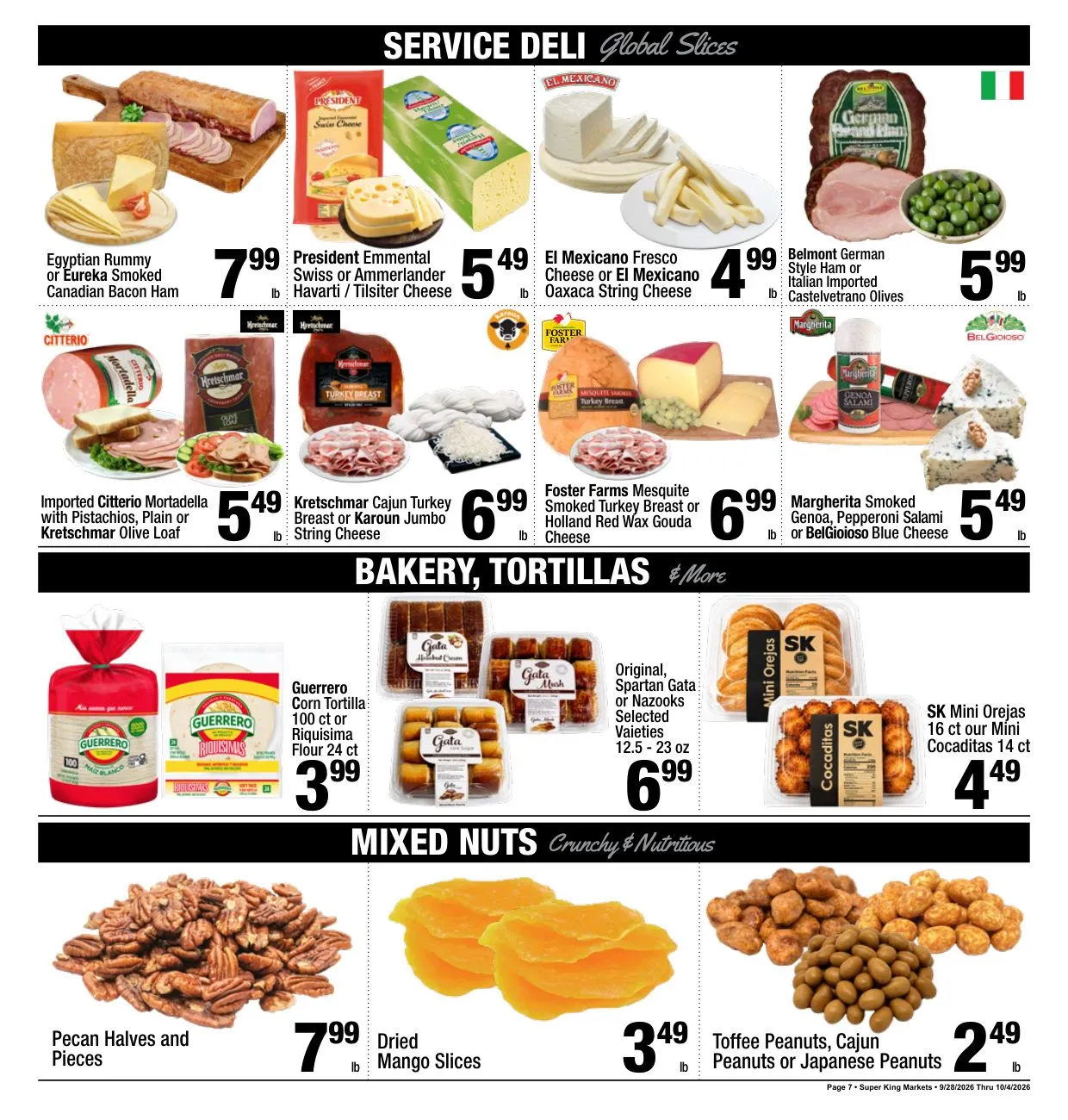 Weekly ad Super King Markets — 2026-10-01 from October 1 to October 4 2026 - Page 7
