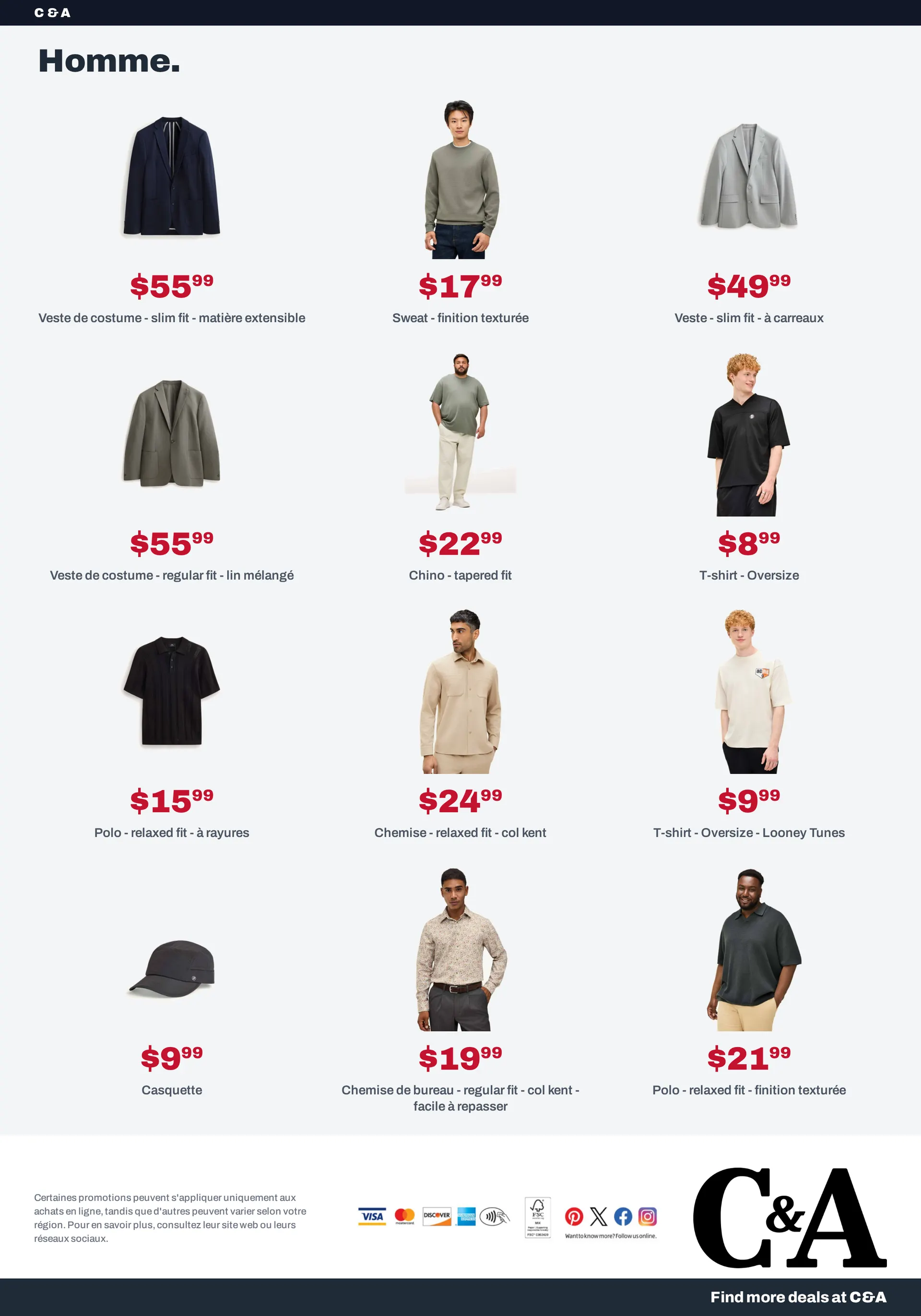 C&A — 2026-10-14 du 14 octobre au 28 octobre 2026 - Catalogue page 7