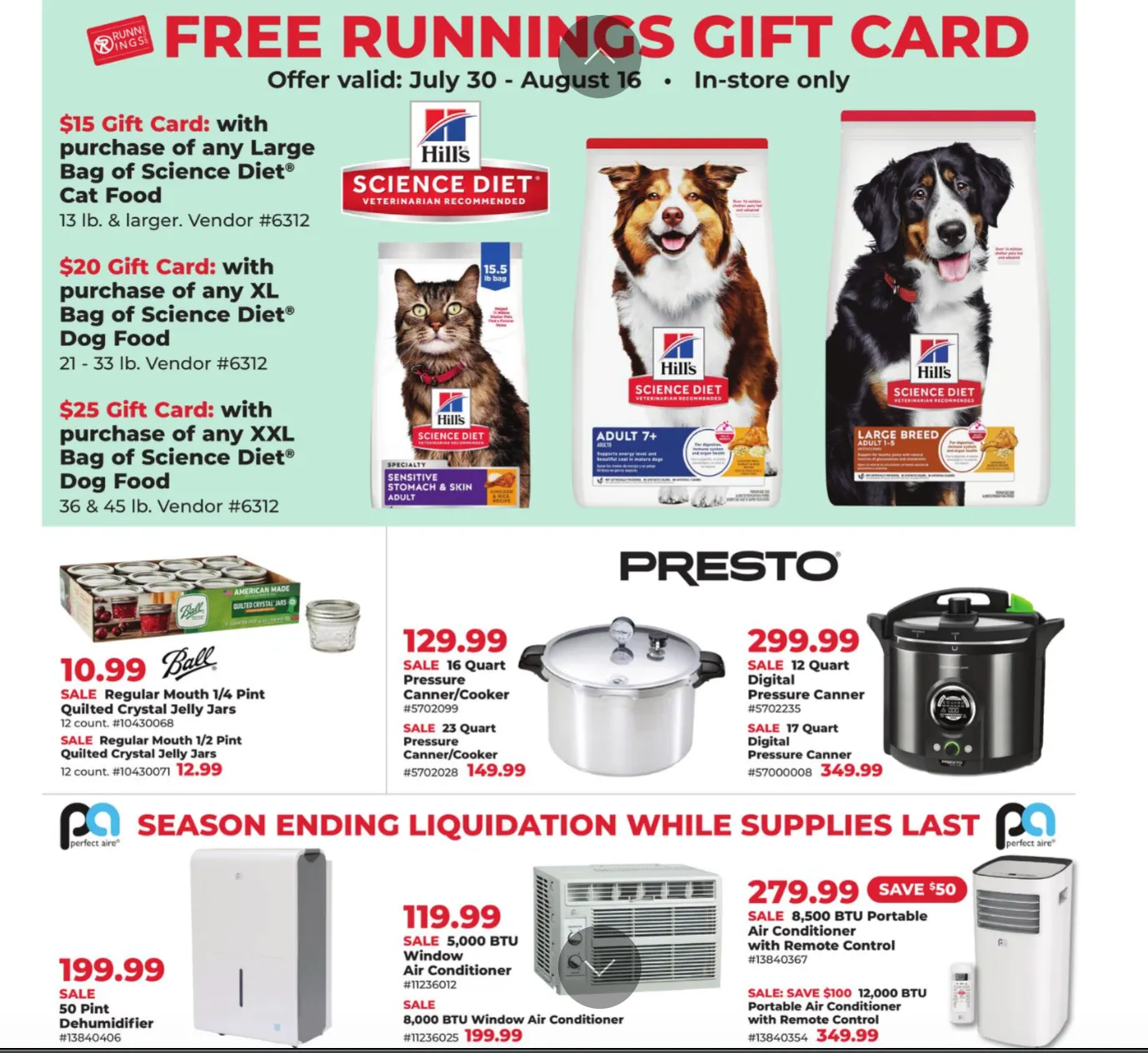 Weekly ad Runnings — 2026-08-05 from August 1 to August 9 2026 - Page 7