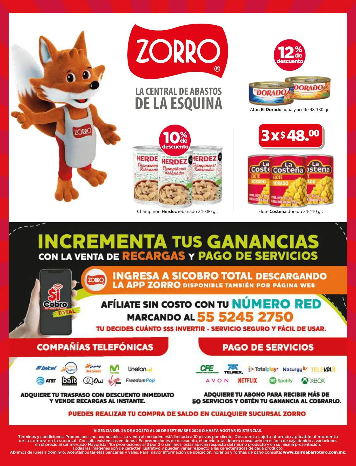 Catálogo de Zorro — 2026-08-26 26 de agosto al 8 de septiembre 2026 - Pagina 7