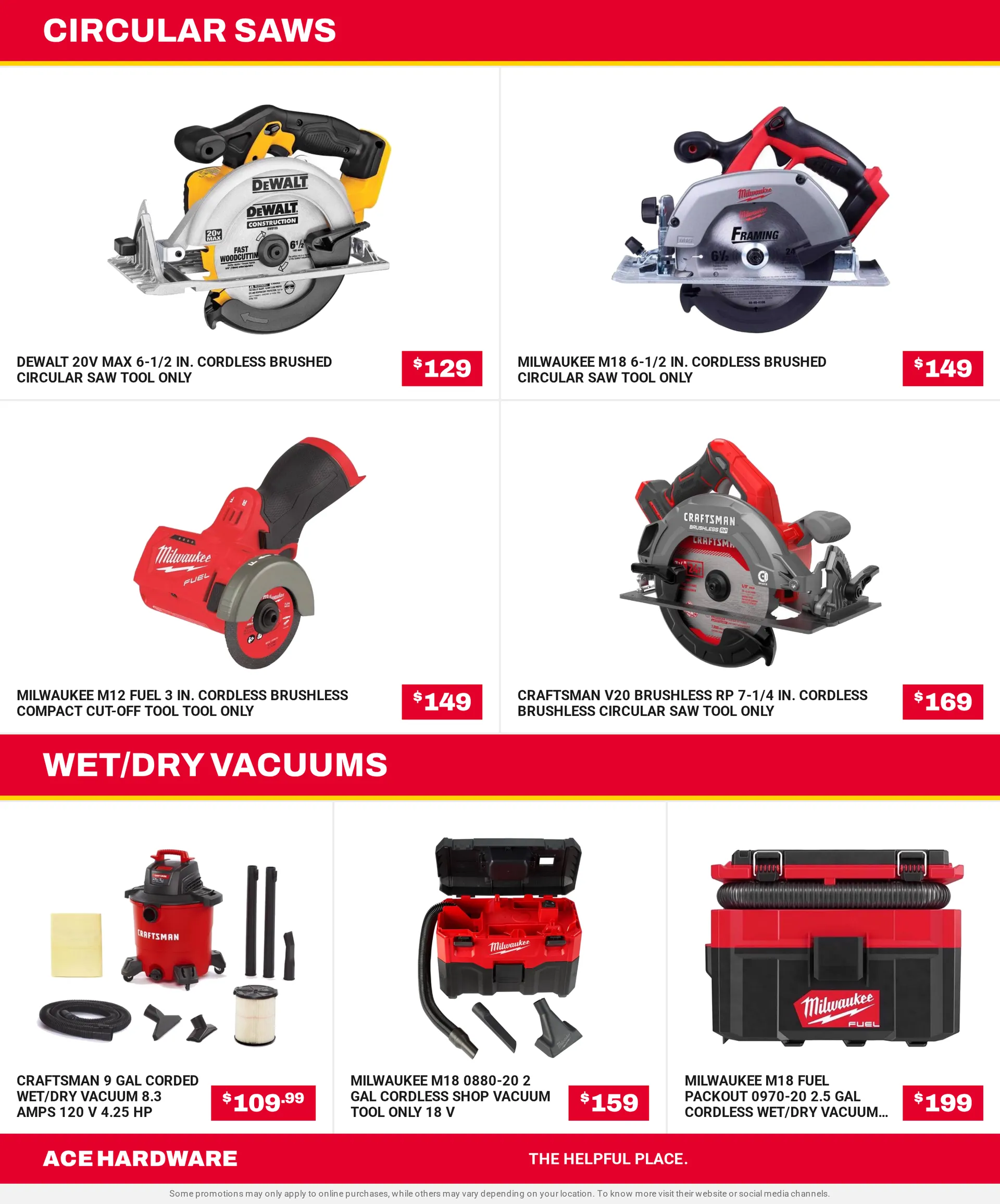 Weekly ad ACE Hardware — Tools — 2026-09-23 from September 23 to October 10 2026 - Page 7
