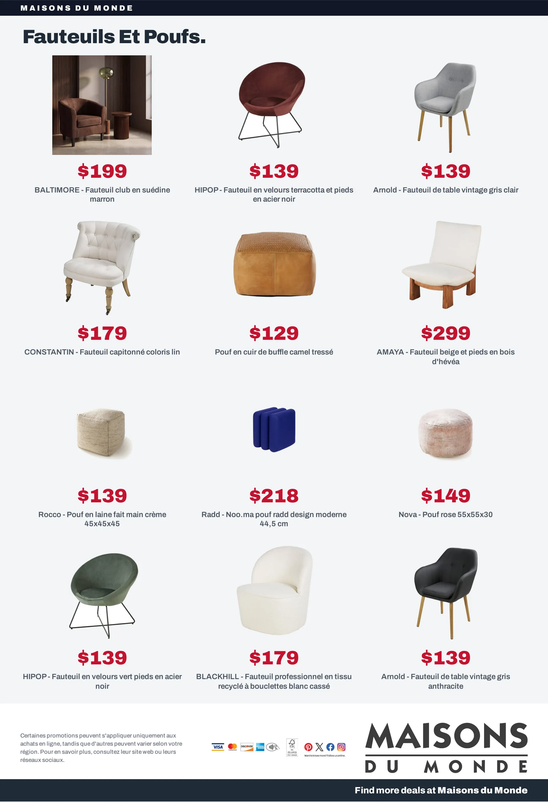 Maisons du Monde — 2026-09-04 du 4 septembre au 21 septembre 2026 - Catalogue page 7