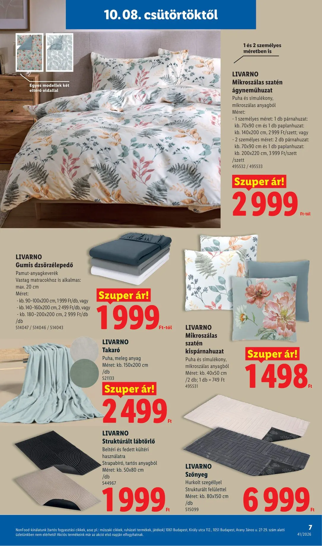 Katalógus Lidl — 2026-10-09 október 9.-tól október 31.-ig 2026. - Oldal 7