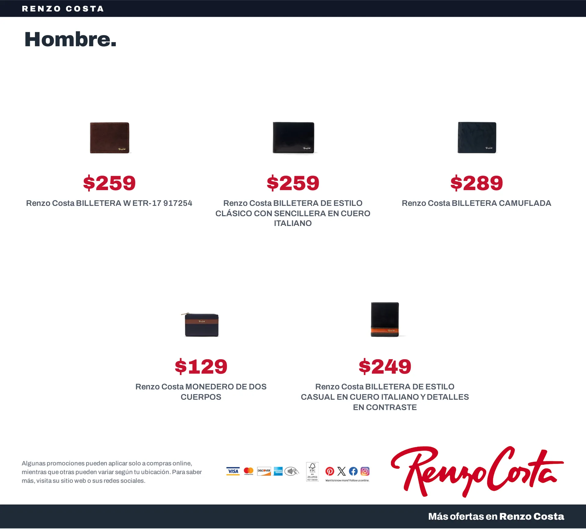 Catalogo de Renzo Costa — 2026-10-08 8 de octubre al 15 de octubre 2026 - Pag 7